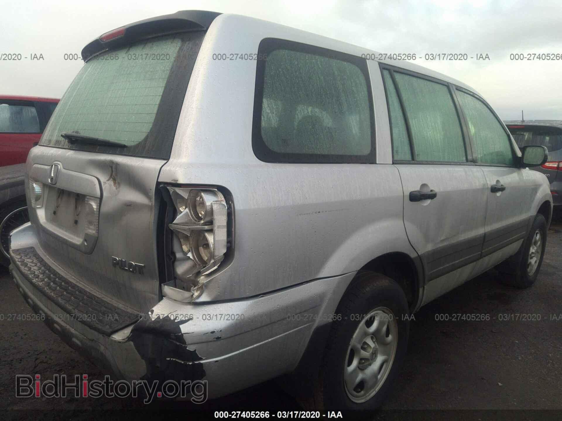 2005 HONDA PILOT - VIN: 2HKYF18145H571957 - Фото 6