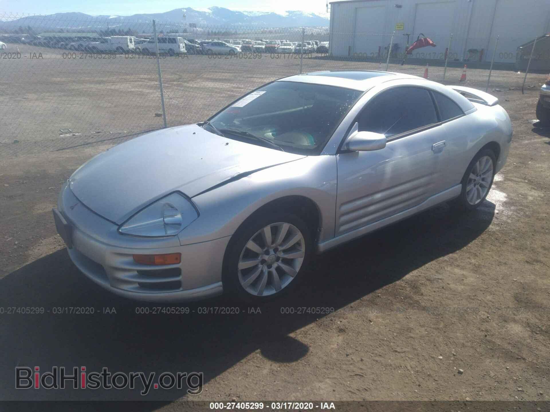 2000 MITSUBISHI ECLIPSE - VIN: 4A3AC84L8YE137763 - Photo 2