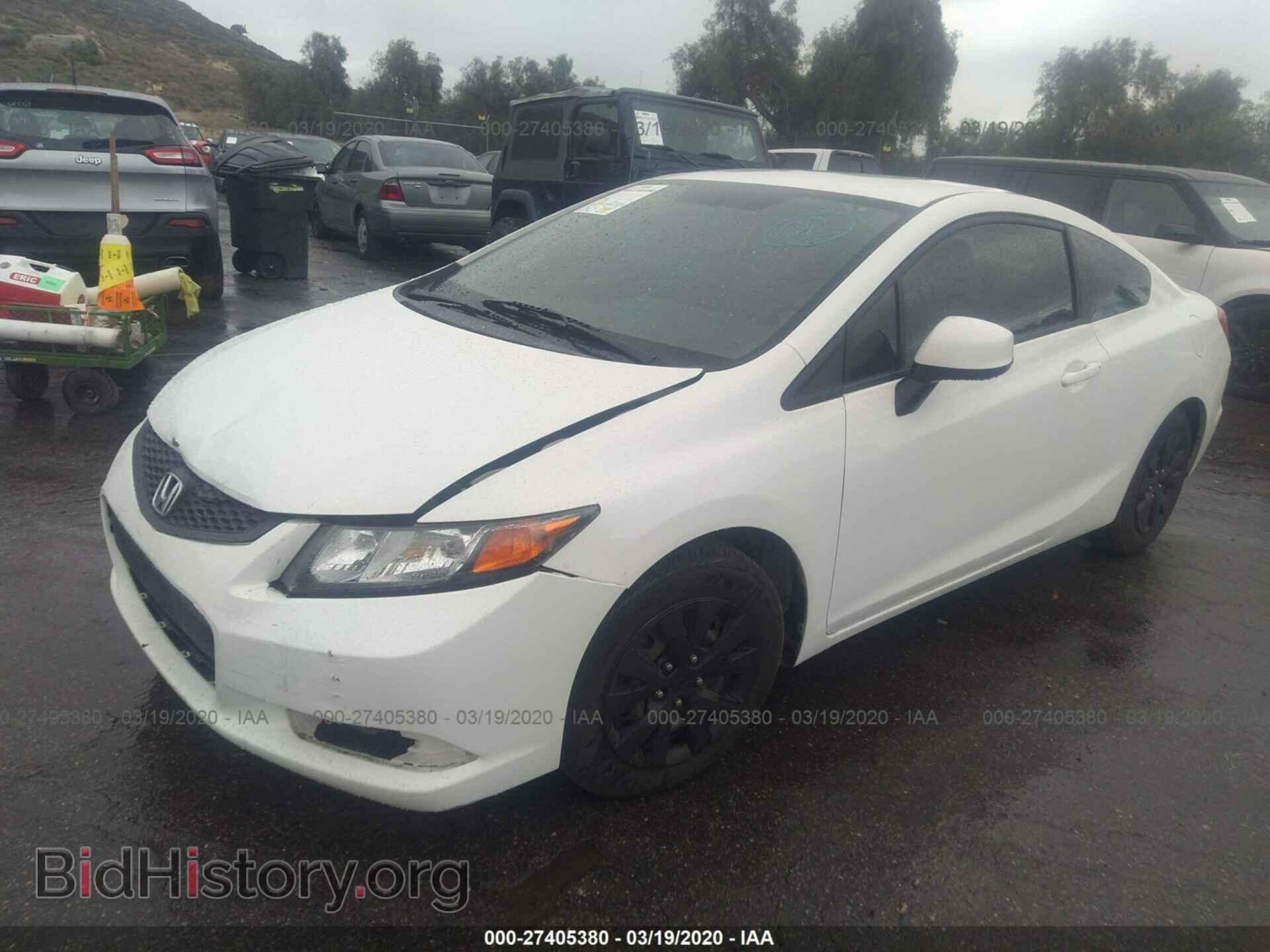 2012 HONDA CIVIC - VIN: 2HGFG3B52CH560944 - Фото 2