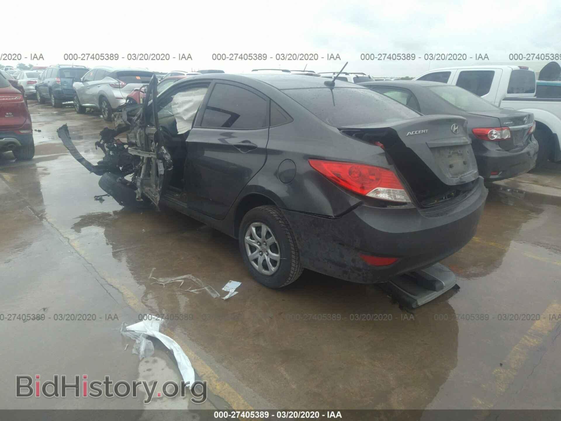 2012 HYUNDAI ACCENT - VIN: KMHCT4AE2CU058058 - Фото 3