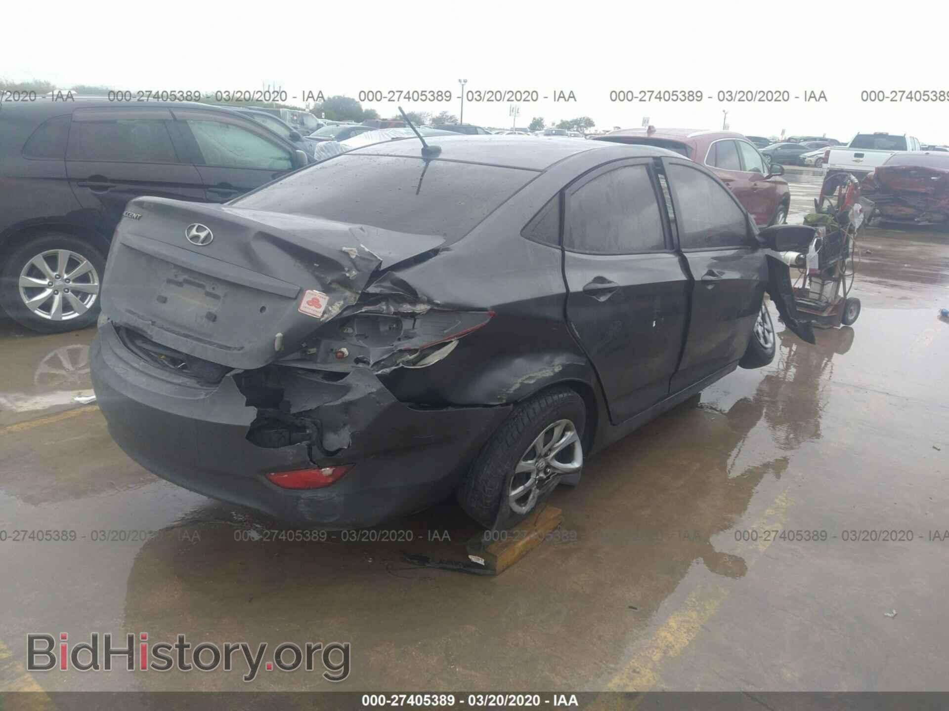 2012 HYUNDAI ACCENT - VIN: KMHCT4AE2CU058058 - Фото 4