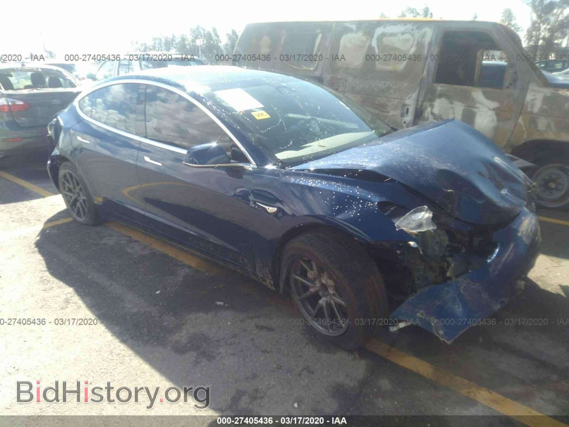 Photo 5YJ3E1EA2KF307096 - TESLA MODEL 3 2019