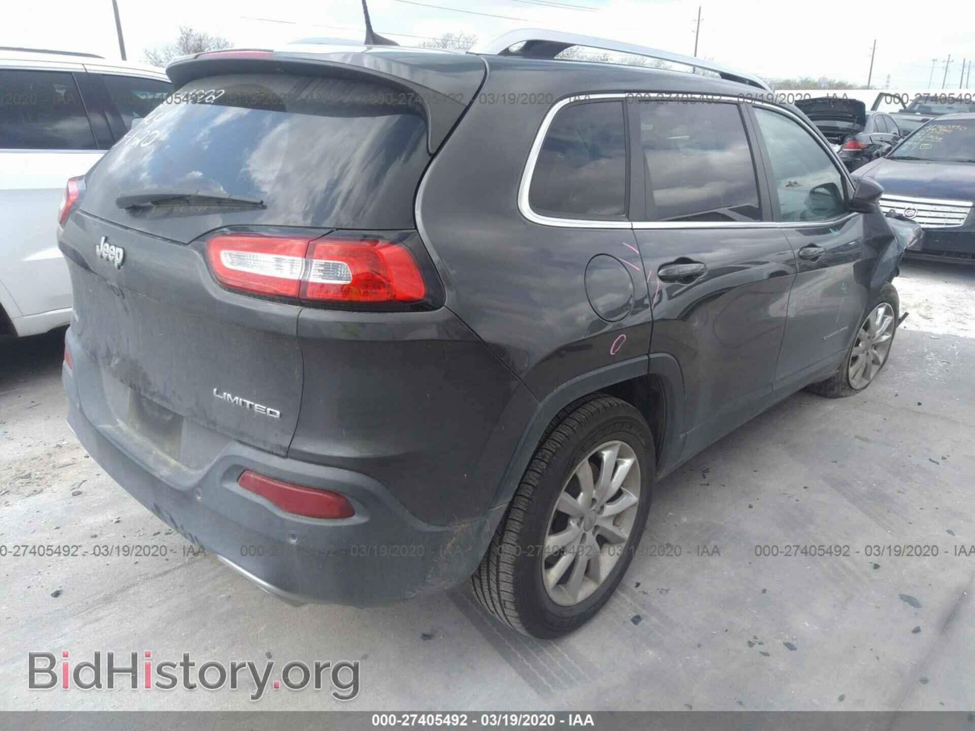 2016 JEEP CHEROKEE - VIN: 1C4PJLDS3GW159739 - Фото 4