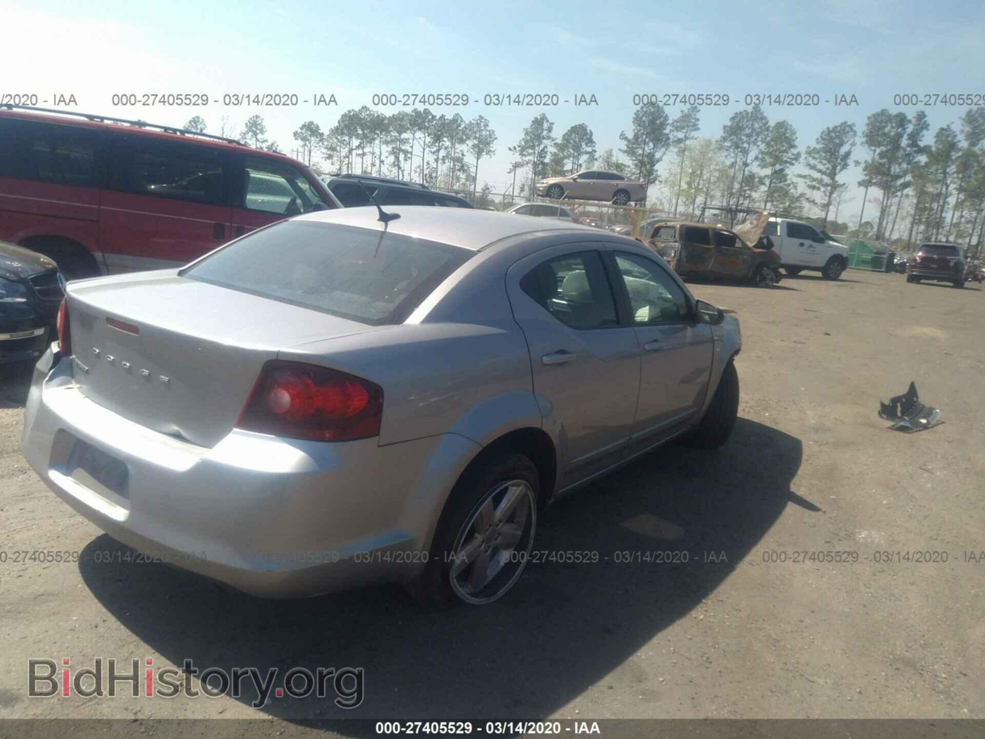 2013 DODGE AVENGER - VIN: 1C3CDZAB7DN643030 - Фото 4