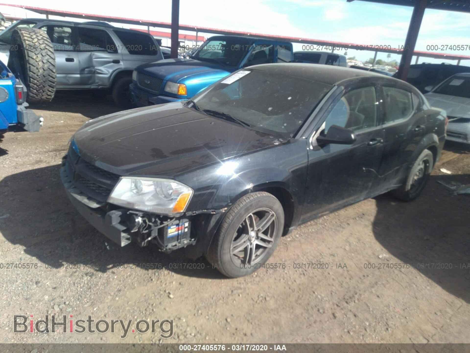 2013 DODGE AVENGER - VIN: 1C3CDZAB7DN537483 - Фото 2