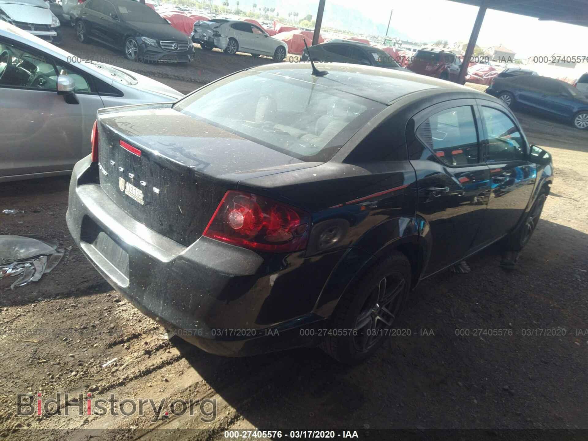 2013 DODGE AVENGER - VIN: 1C3CDZAB7DN537483 - Фото 4