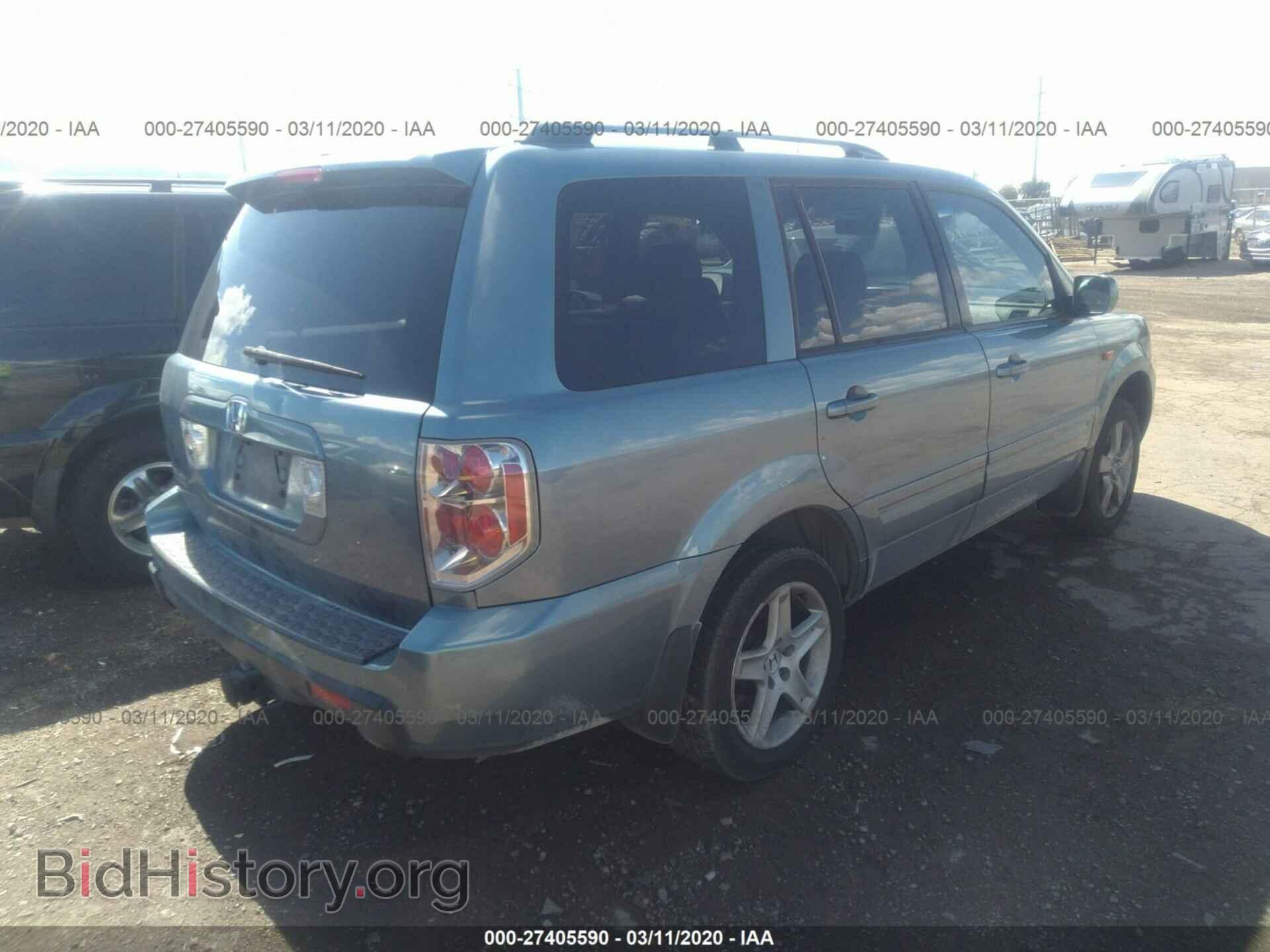 2006 HONDA PILOT - VIN: 5FNYF28566B038324 - Photo 4