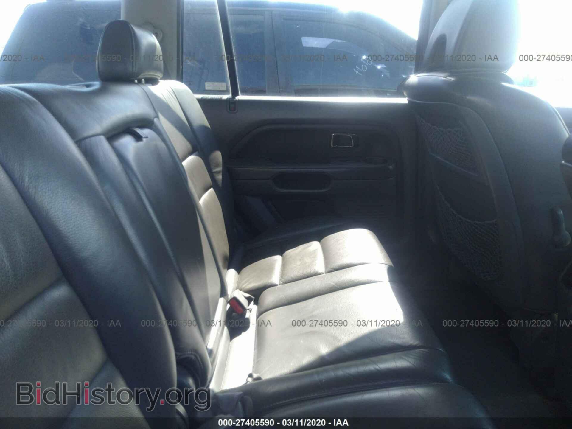2006 HONDA PILOT - VIN: 5FNYF28566B038324 - Photo 8