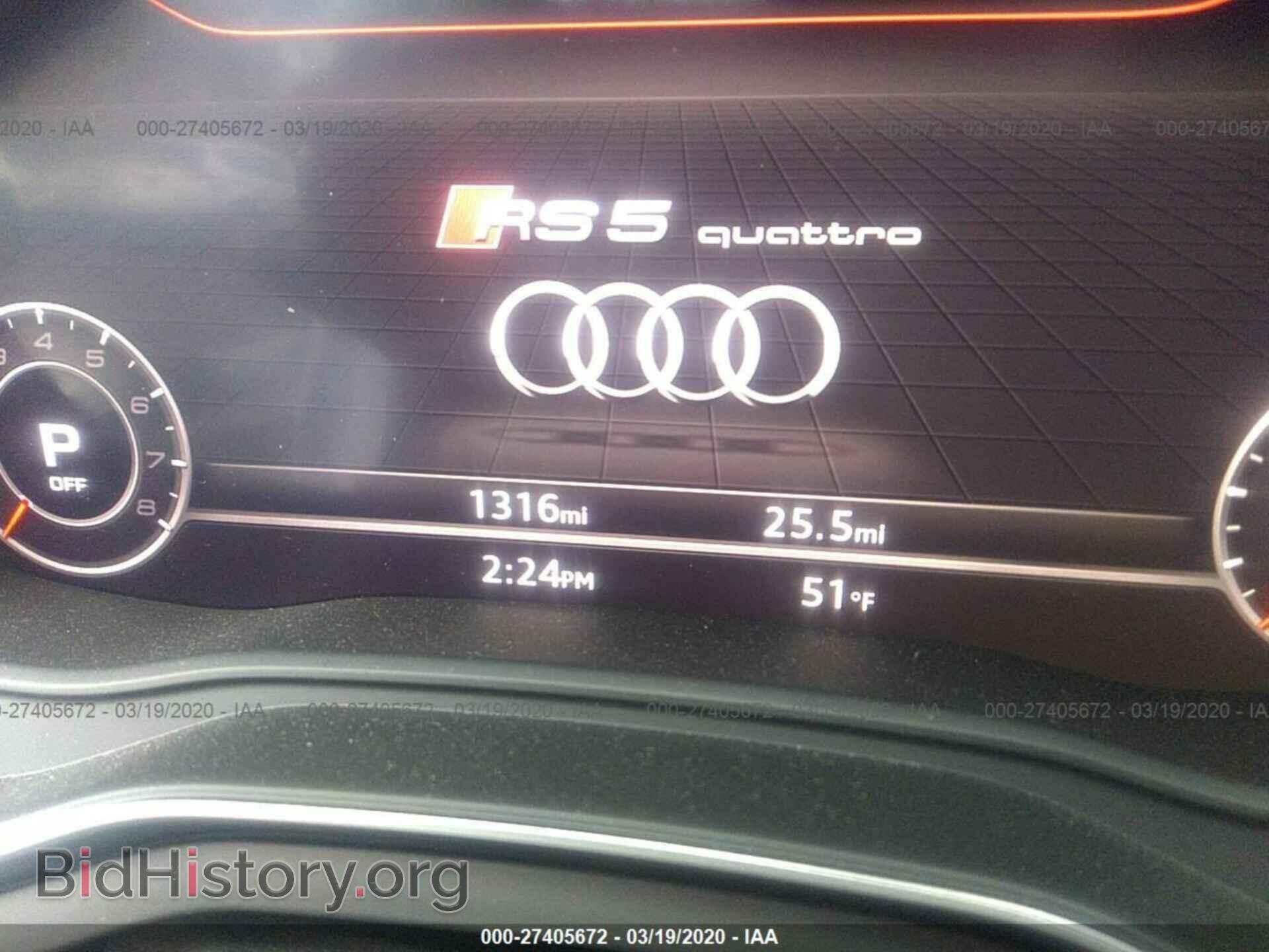 2019 AUDI RS5 - VIN: WUABWCF57KA901247 - Фото 7