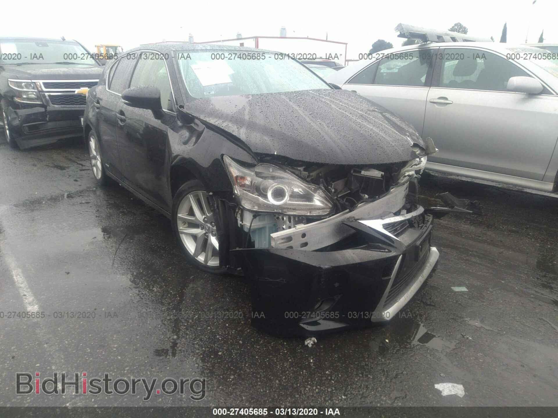 Фотография JTHKD5BH3F2245884 - LEXUS CT 2015