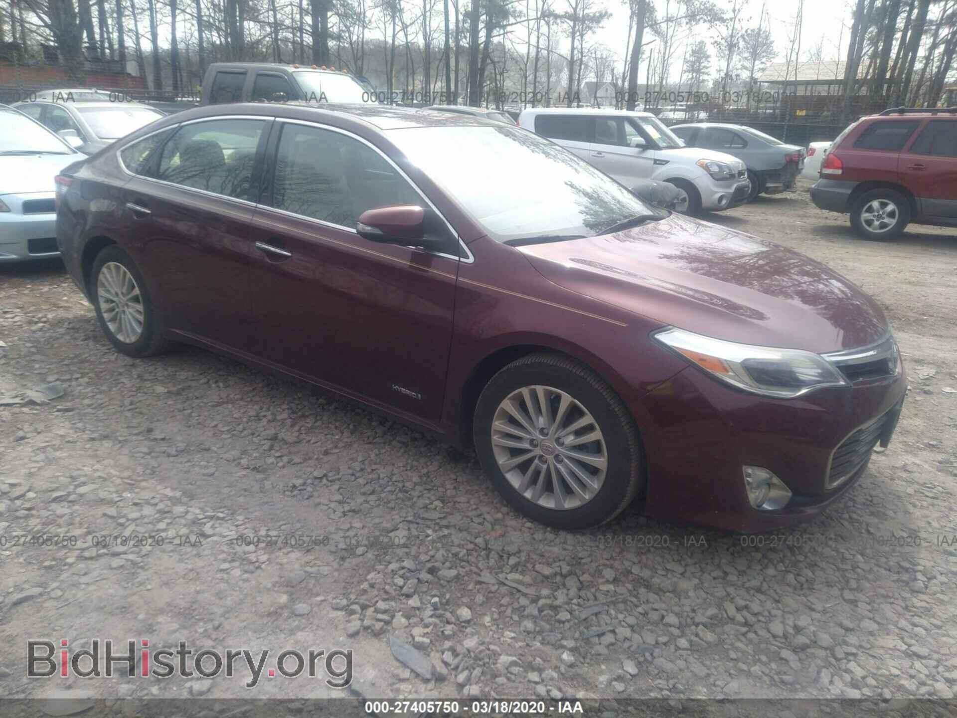Photo 4T1BD1EB3EU028481 - TOYOTA AVALON 2014