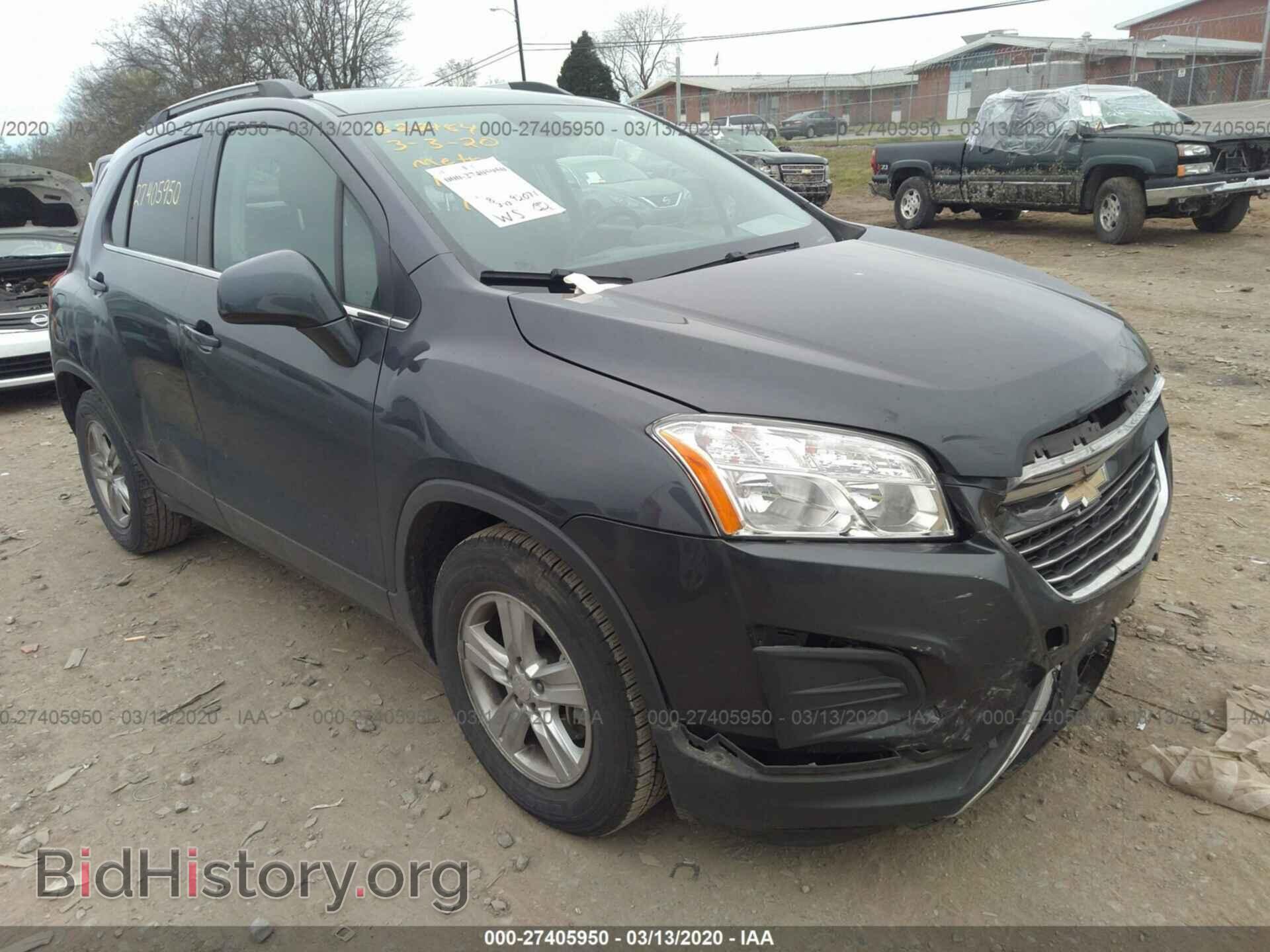 Фотография 3GNCJLSB0GL185617 - CHEVROLET TRAX 2016