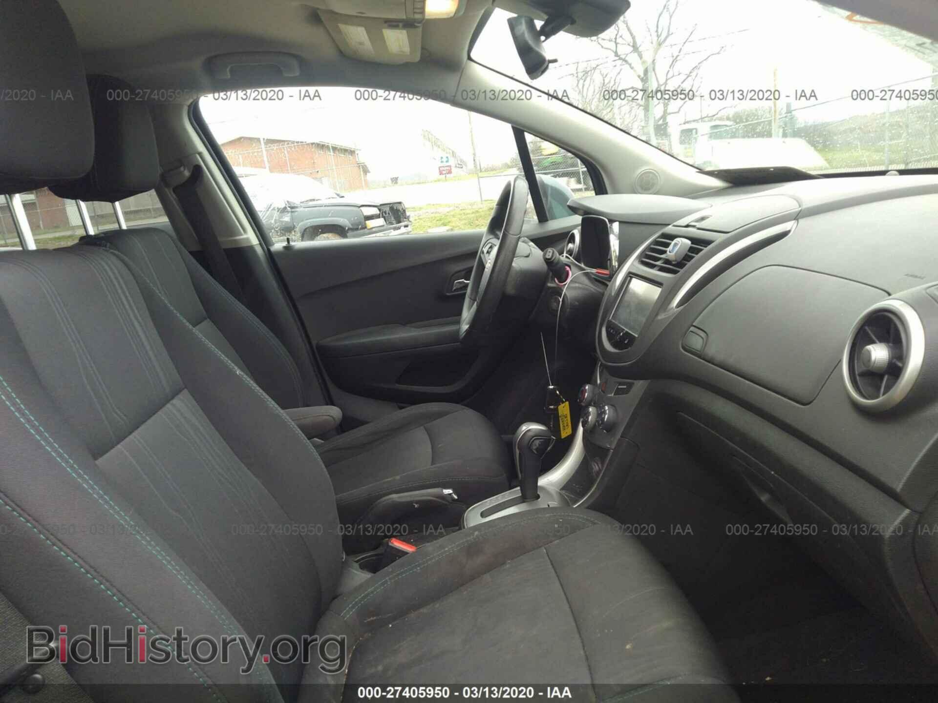 2016 CHEVROLET TRAX - VIN: 3GNCJLSB0GL185617 - Фото 5