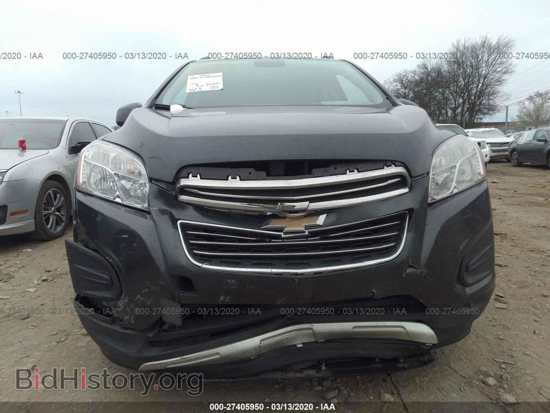 2016 CHEVROLET TRAX - VIN: 3GNCJLSB0GL185617 - Фото 6