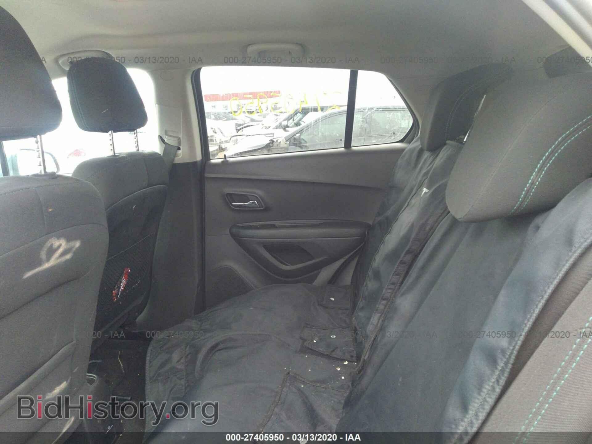 2016 CHEVROLET TRAX - VIN: 3GNCJLSB0GL185617 - Фото 8