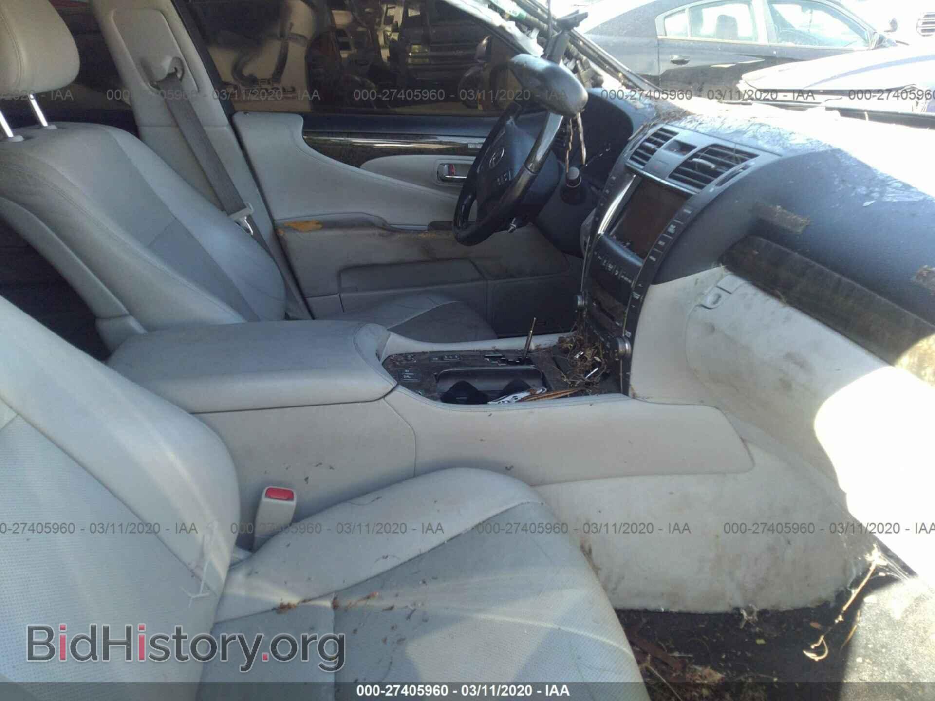 2008 LEXUS LS - VIN: JTHBL46F185073653 - Фото 5