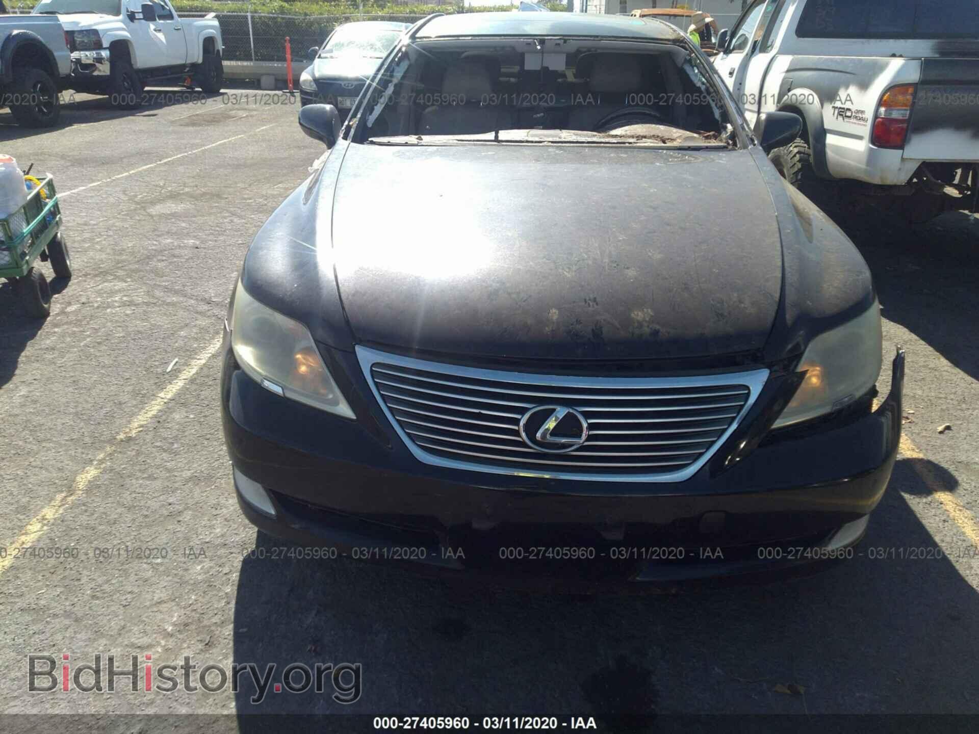 2008 LEXUS LS - VIN: JTHBL46F185073653 - Фото 6