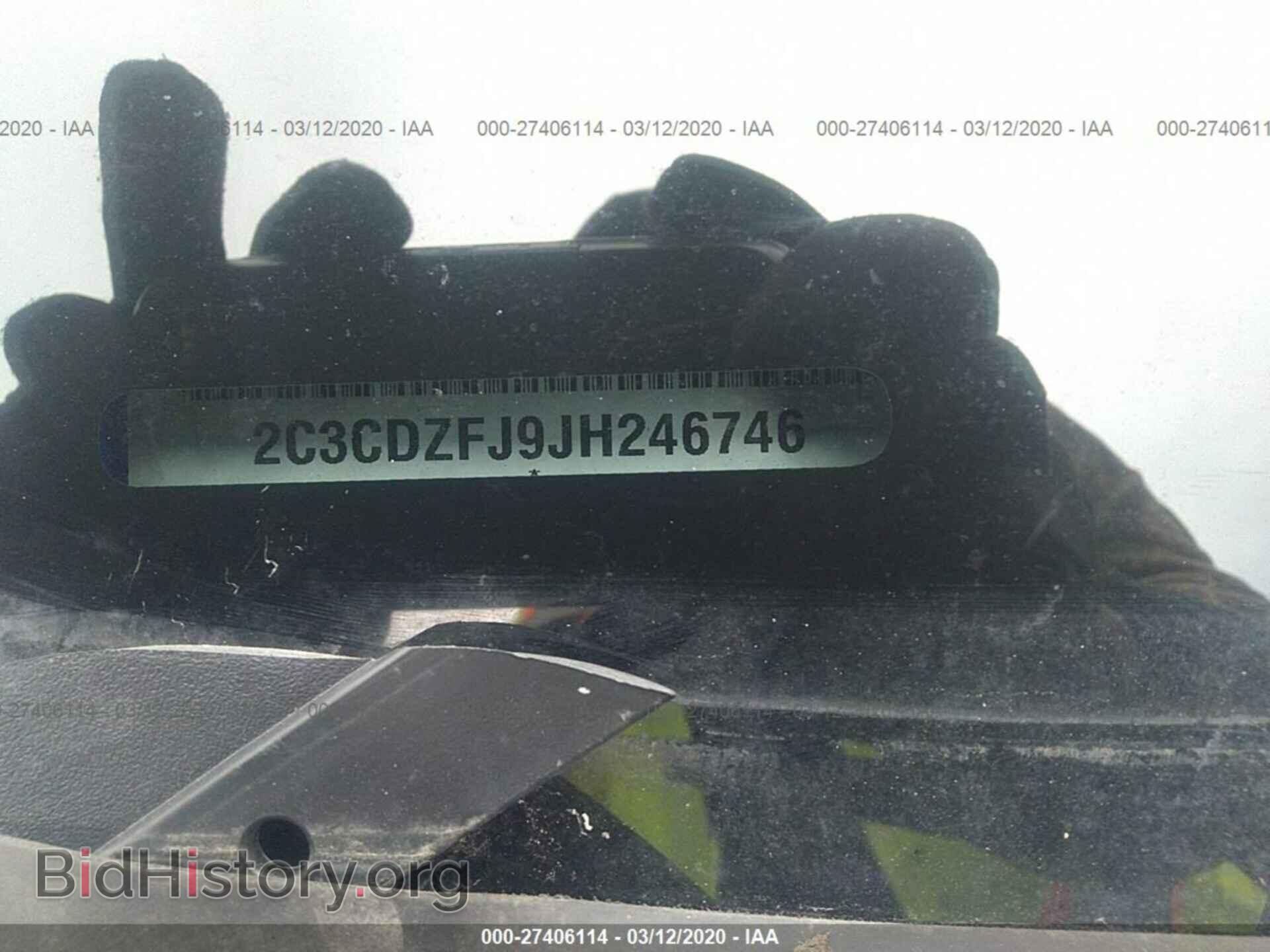 2018 DODGE CHALLENGER - VIN: 2C3CDZFJ9JH246746 - Фото 9