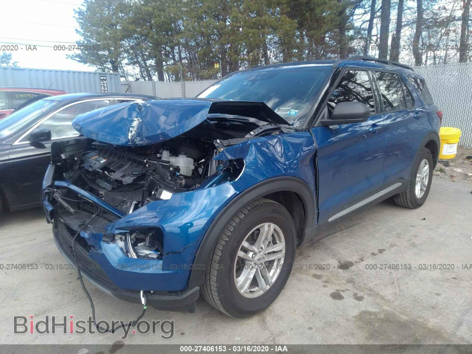 2020 FORD EXPLORER - VIN: 1FMSK8DH7LGA42660 - Фото 2