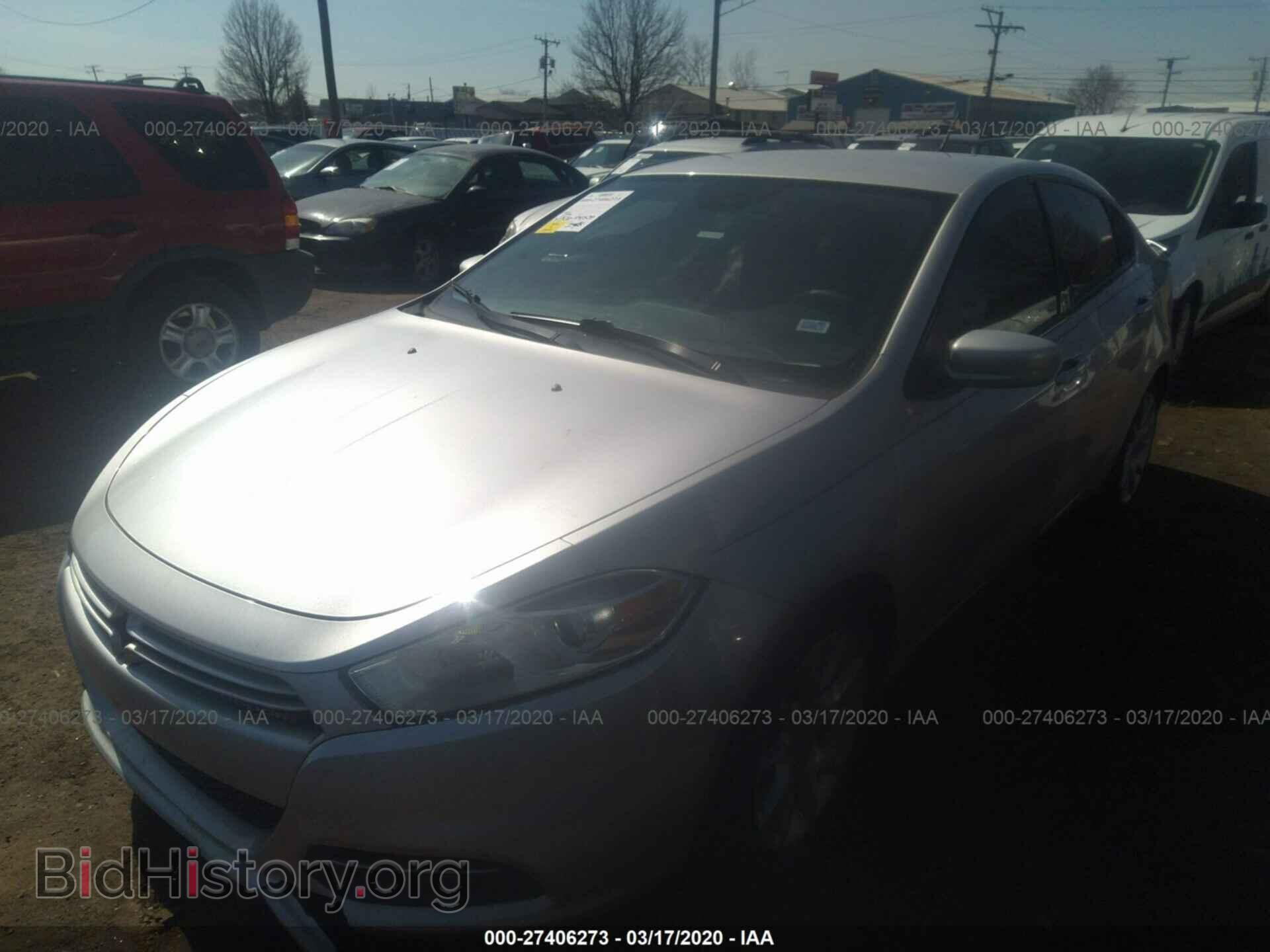 2013 DODGE DART - VIN: 1C3CDFBA9DD267666 - Фото 2