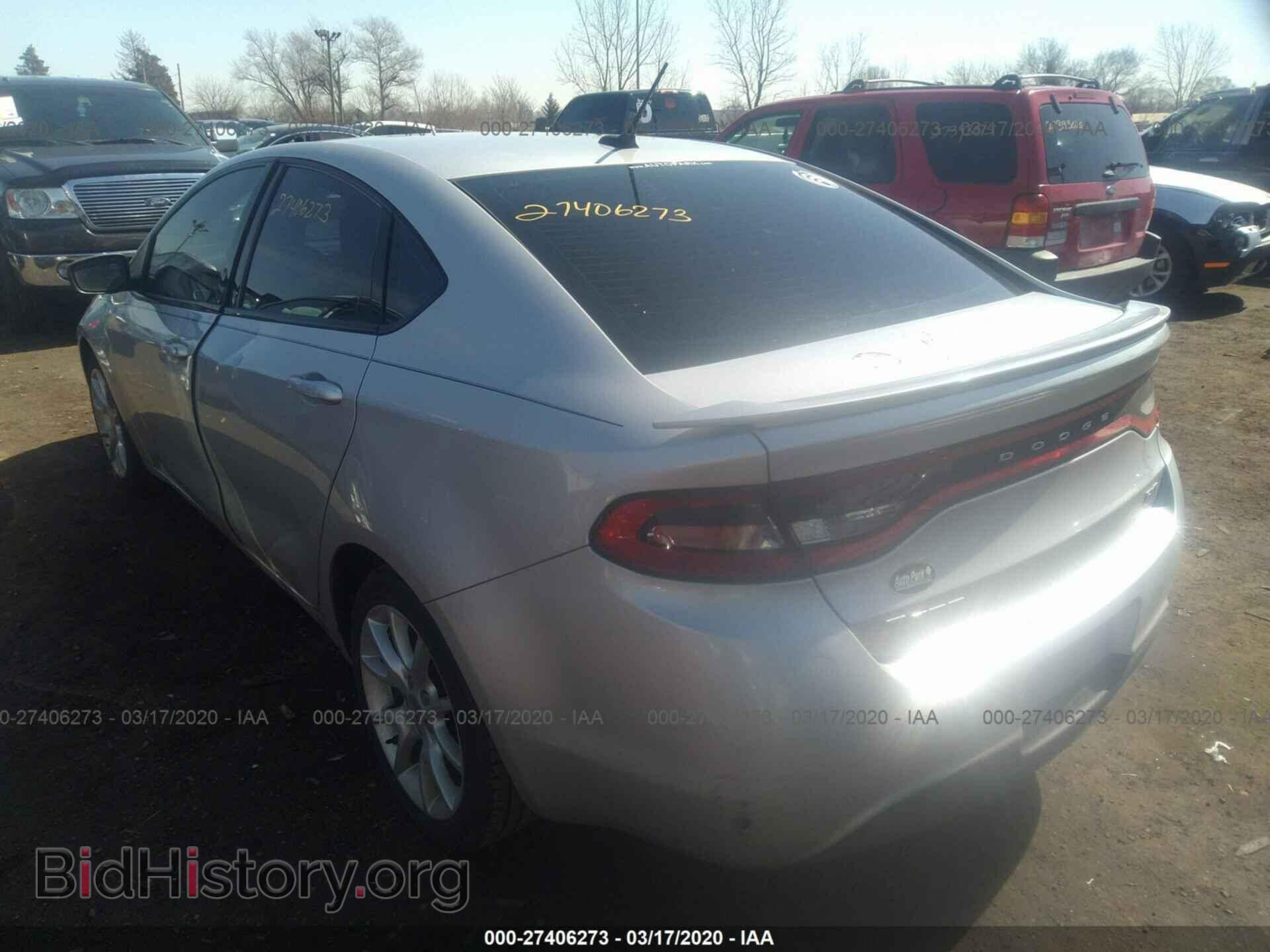 2013 DODGE DART - VIN: 1C3CDFBA9DD267666 - Фото 3