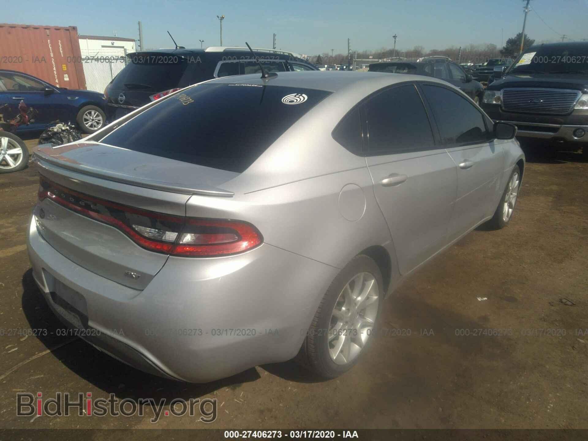 2013 DODGE DART - VIN: 1C3CDFBA9DD267666 - Фото 4