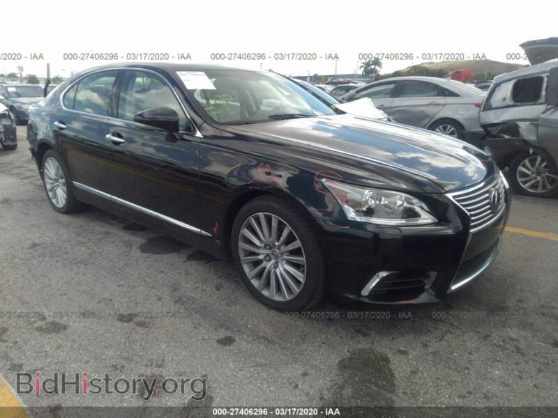 2014 Lexus LS 460 (VIN JTHBL5EF2E5126766) — photo 1 of 11, IAAI, damage: rear