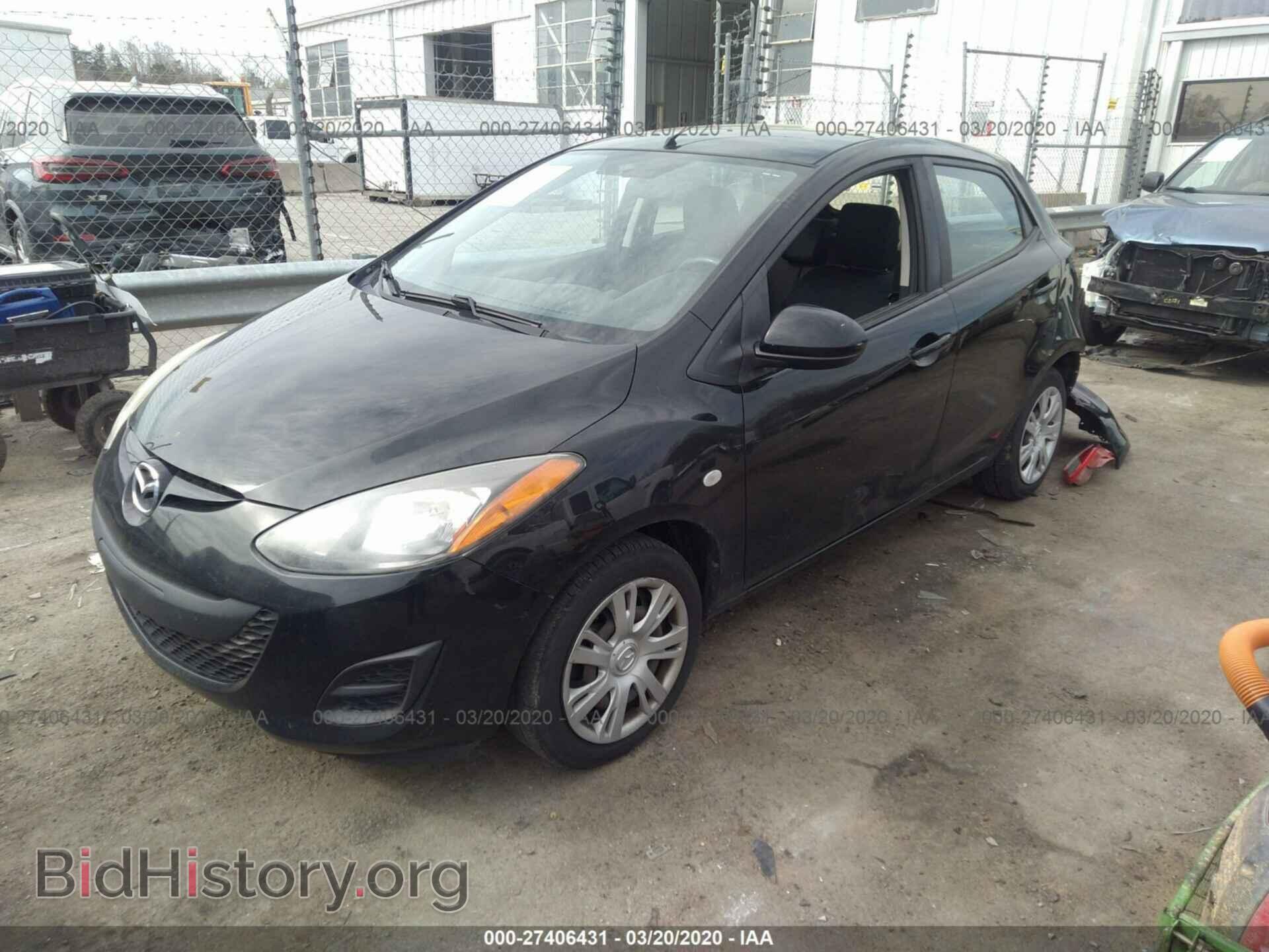 2013 MAZDA MAZDA2 - VIN: JM1DE1KZ6D0170342 - Фото 2