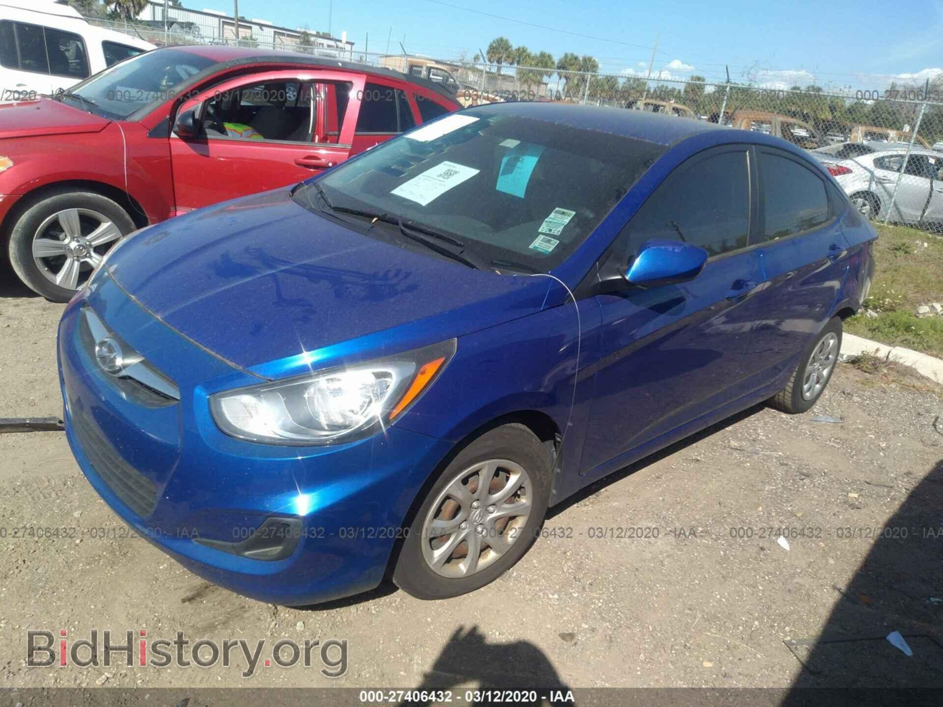 2013 HYUNDAI ACCENT - VIN: KMHCT4AE9DU403961 - Фото 2