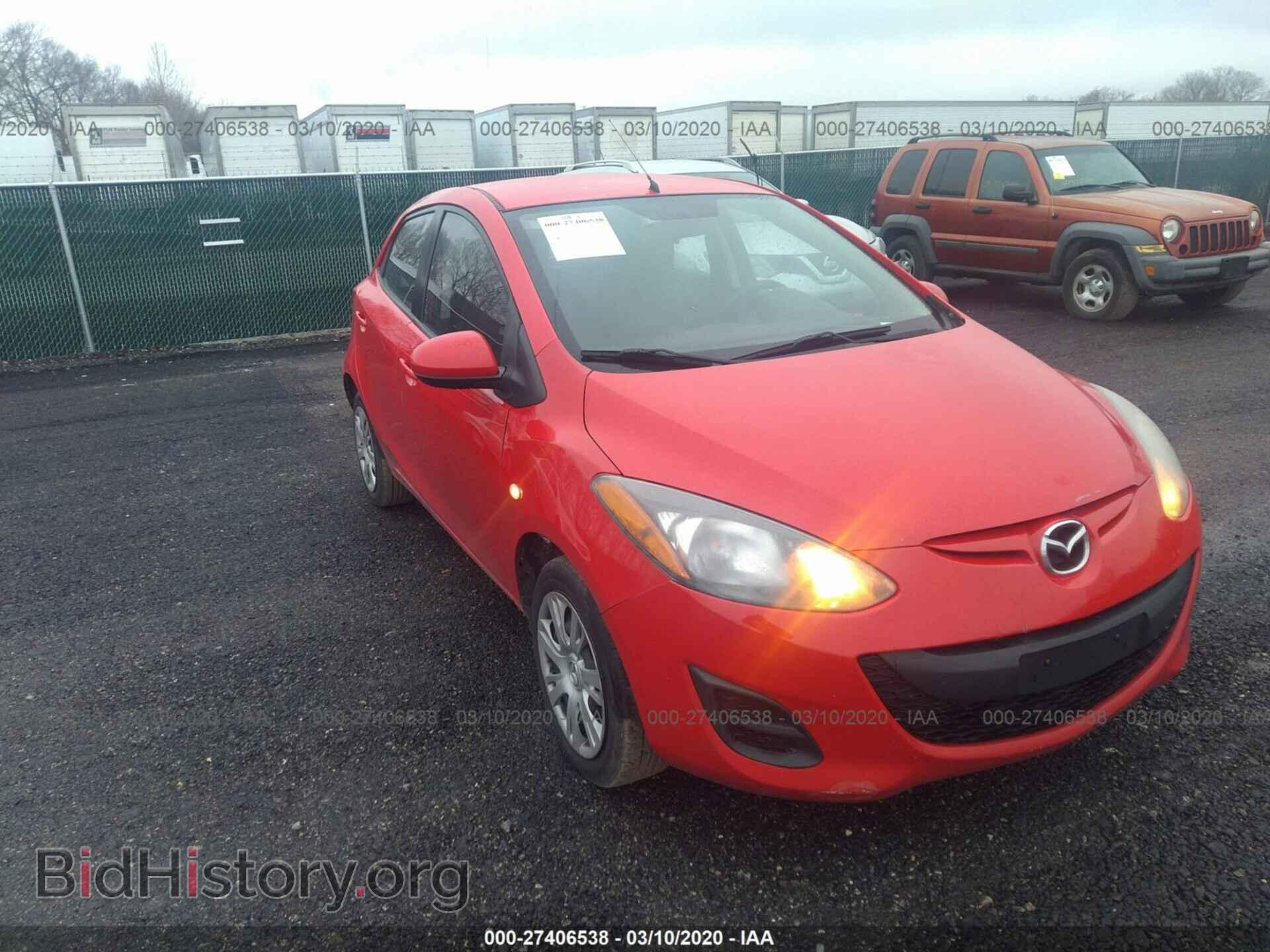 Photo JM1DE1KZ7C0146727 - MAZDA MAZDA2 2012