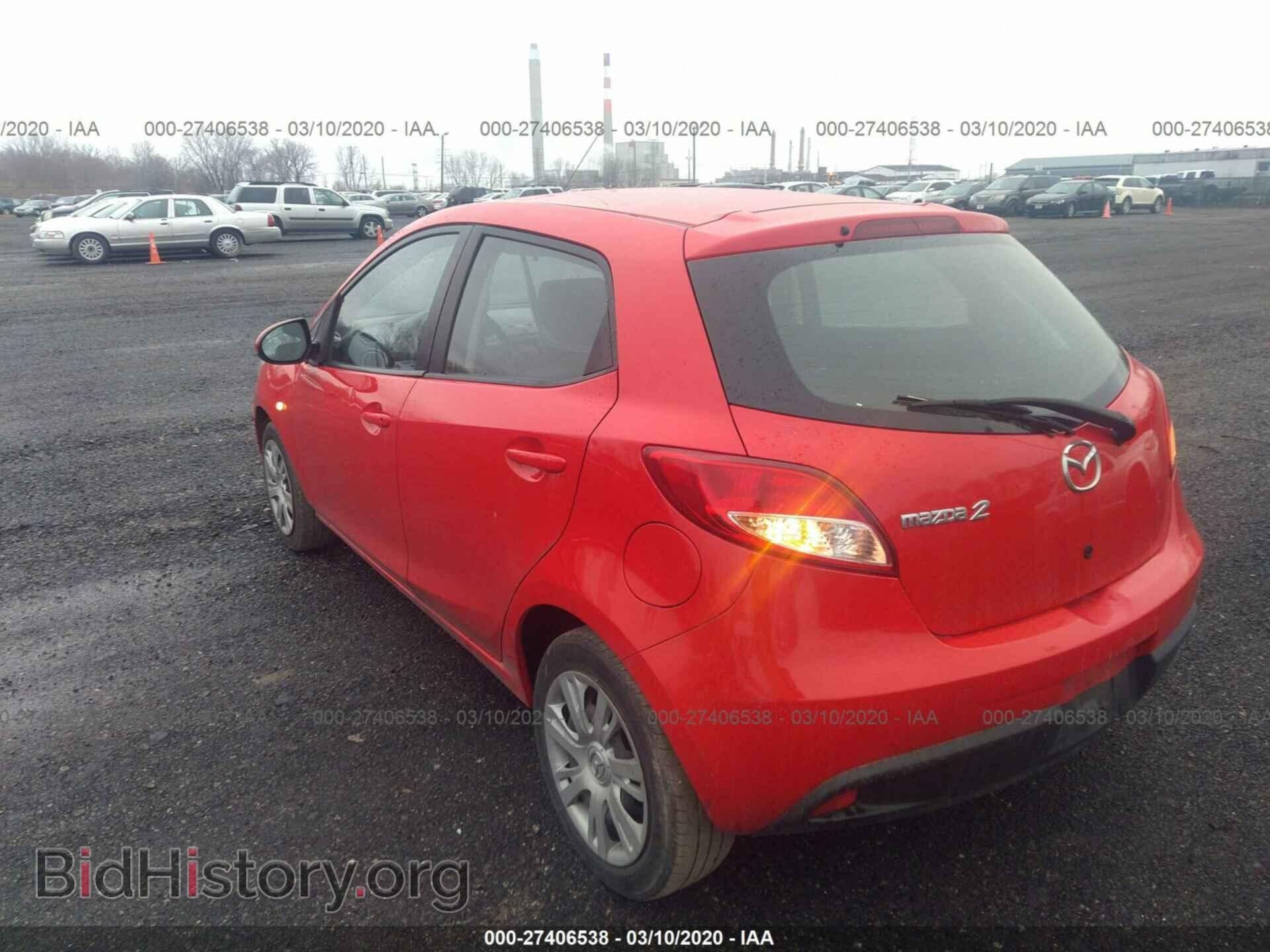 2012 MAZDA MAZDA2 - VIN: JM1DE1KZ7C0146727 - Фото 3