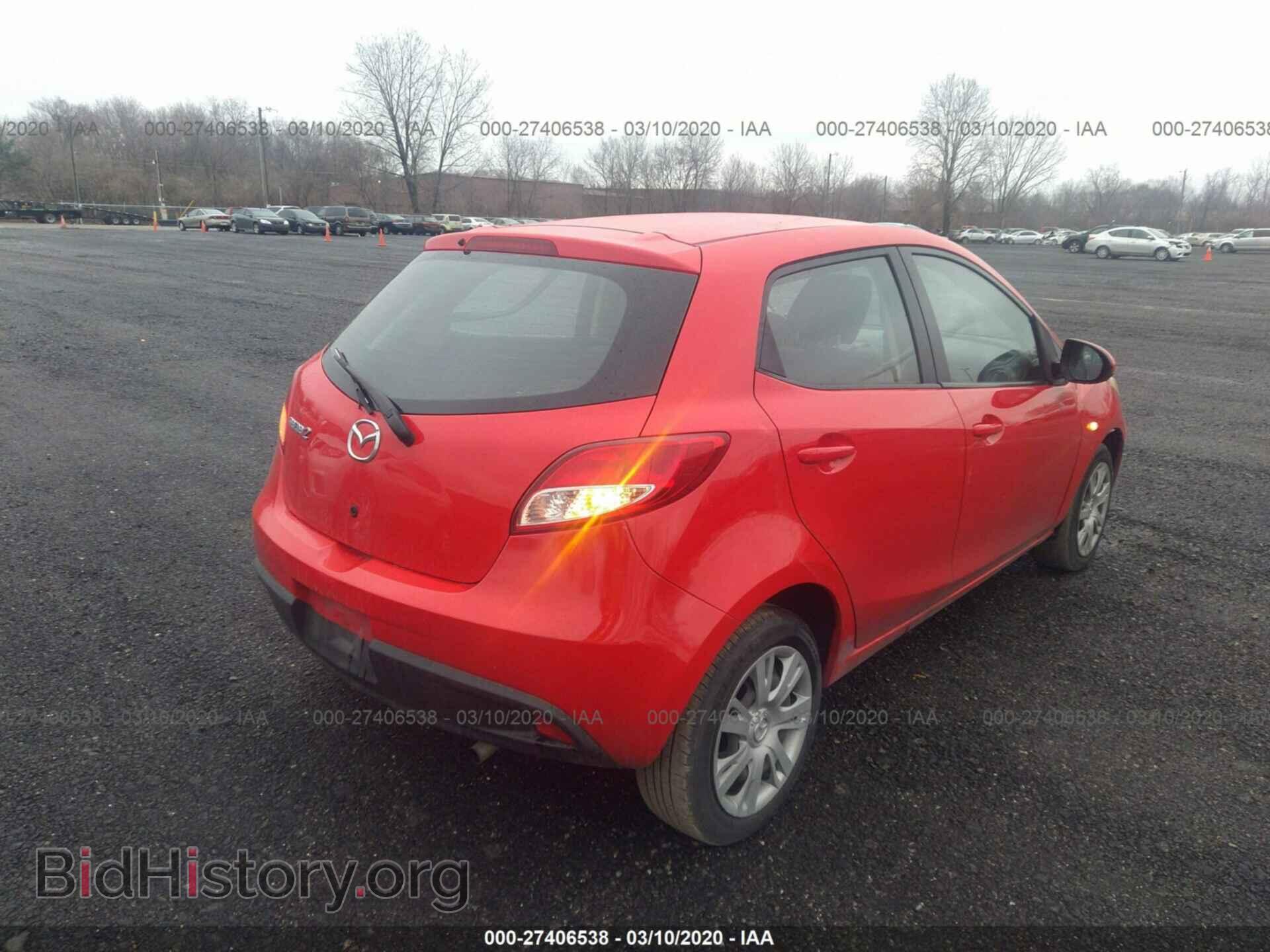 2012 MAZDA MAZDA2 - VIN: JM1DE1KZ7C0146727 - Фото 4