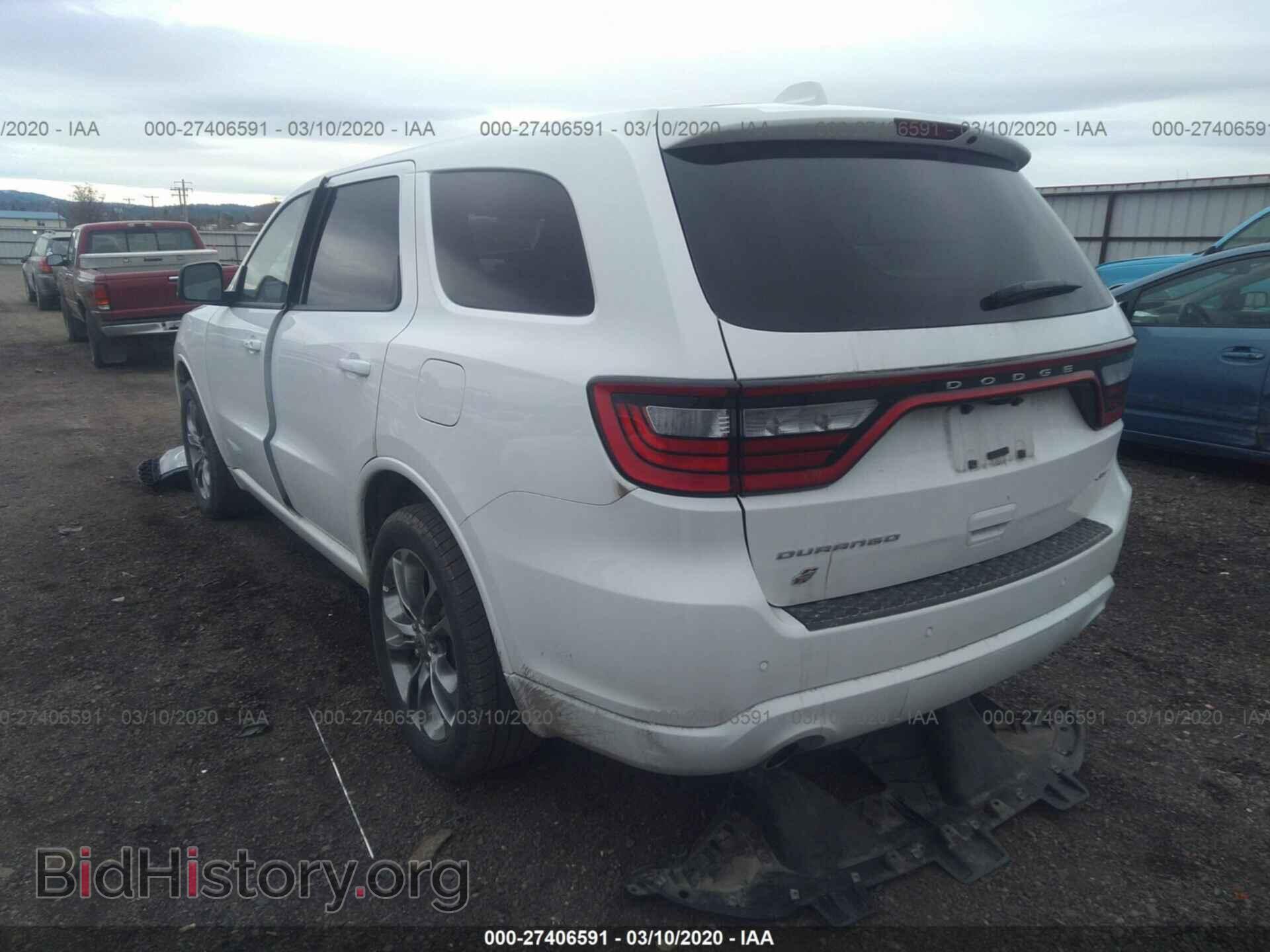 2019 DODGE DURANGO - VIN: 1C4RDJDG8KC770084 - Фото 3