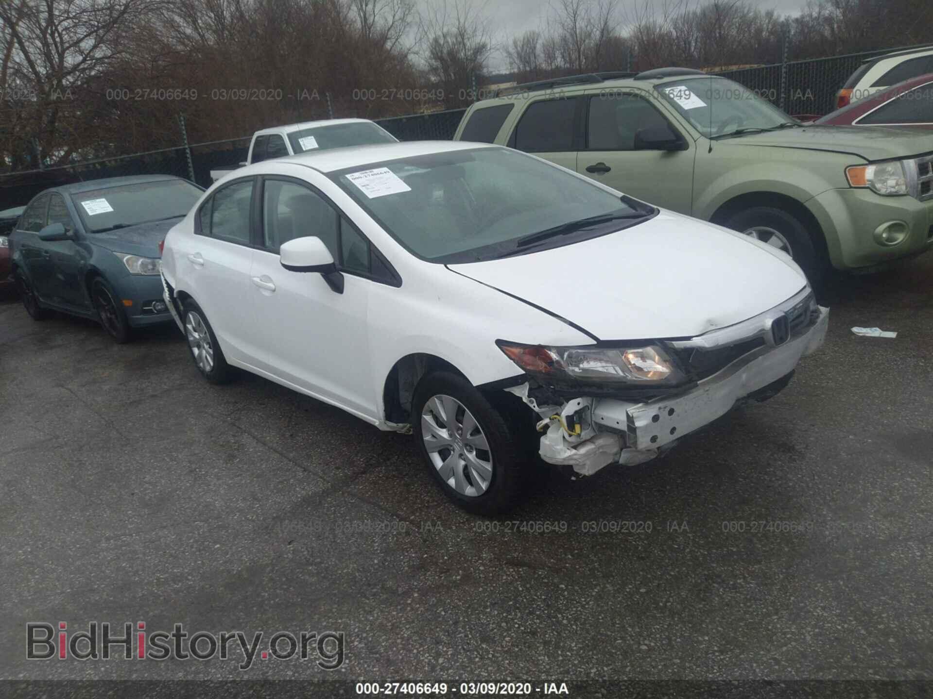 Фотография 19XFB2F53CE093675 - HONDA CIVIC 2012