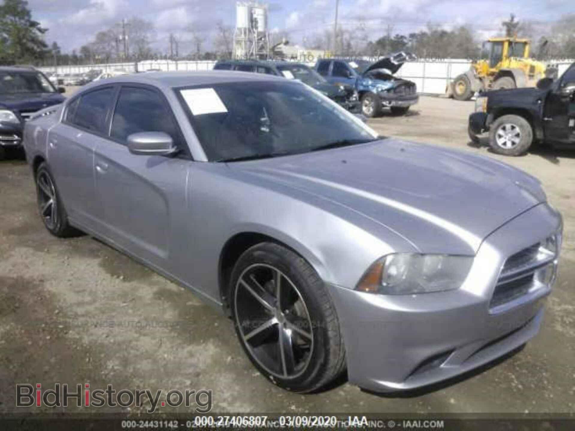 Photo 2C3CDXBG0EH239592 - DODGE CHARGER 2014