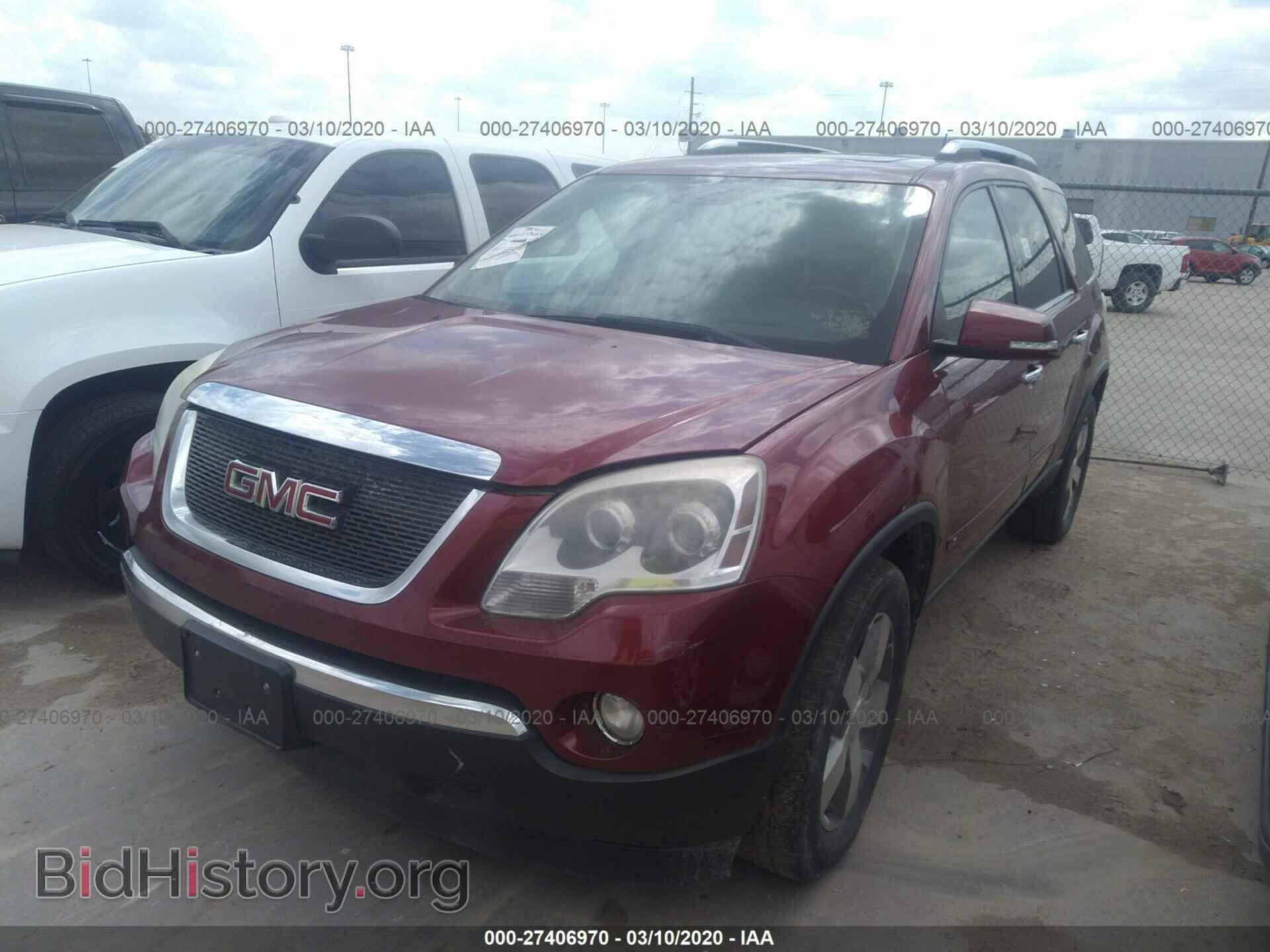 2009 GMC ACADIA - VIN: 1GKER33D19J219038 - Фото 2