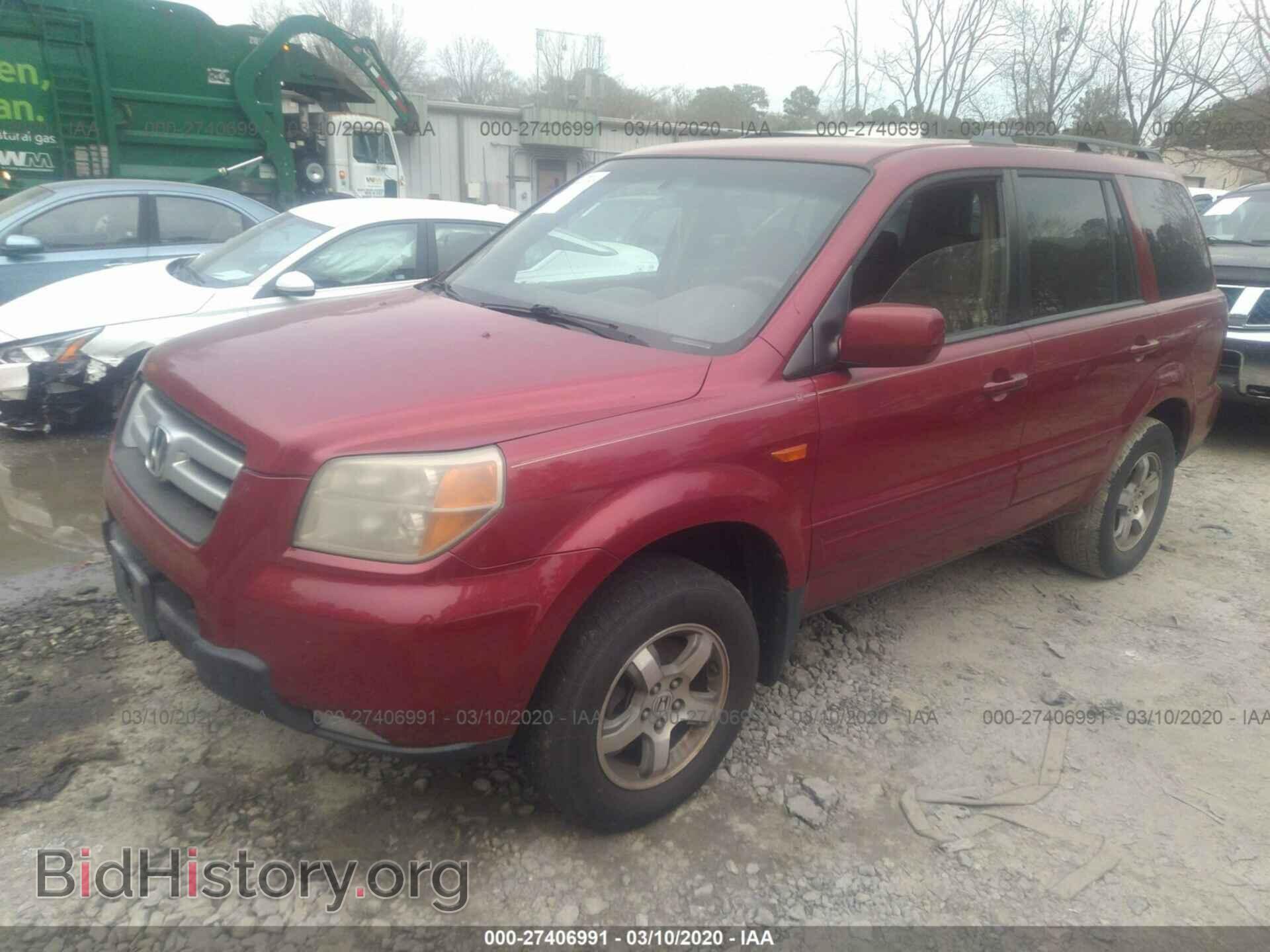 2006 HONDA PILOT - VIN: 5FNYF18476B004765 - Фото 2
