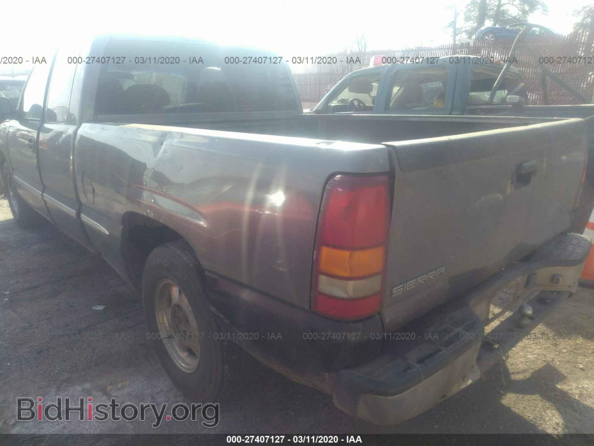 1999 GMC NEW SIERRA - VIN: 2GTEC19V5X1530027 - Фото 3