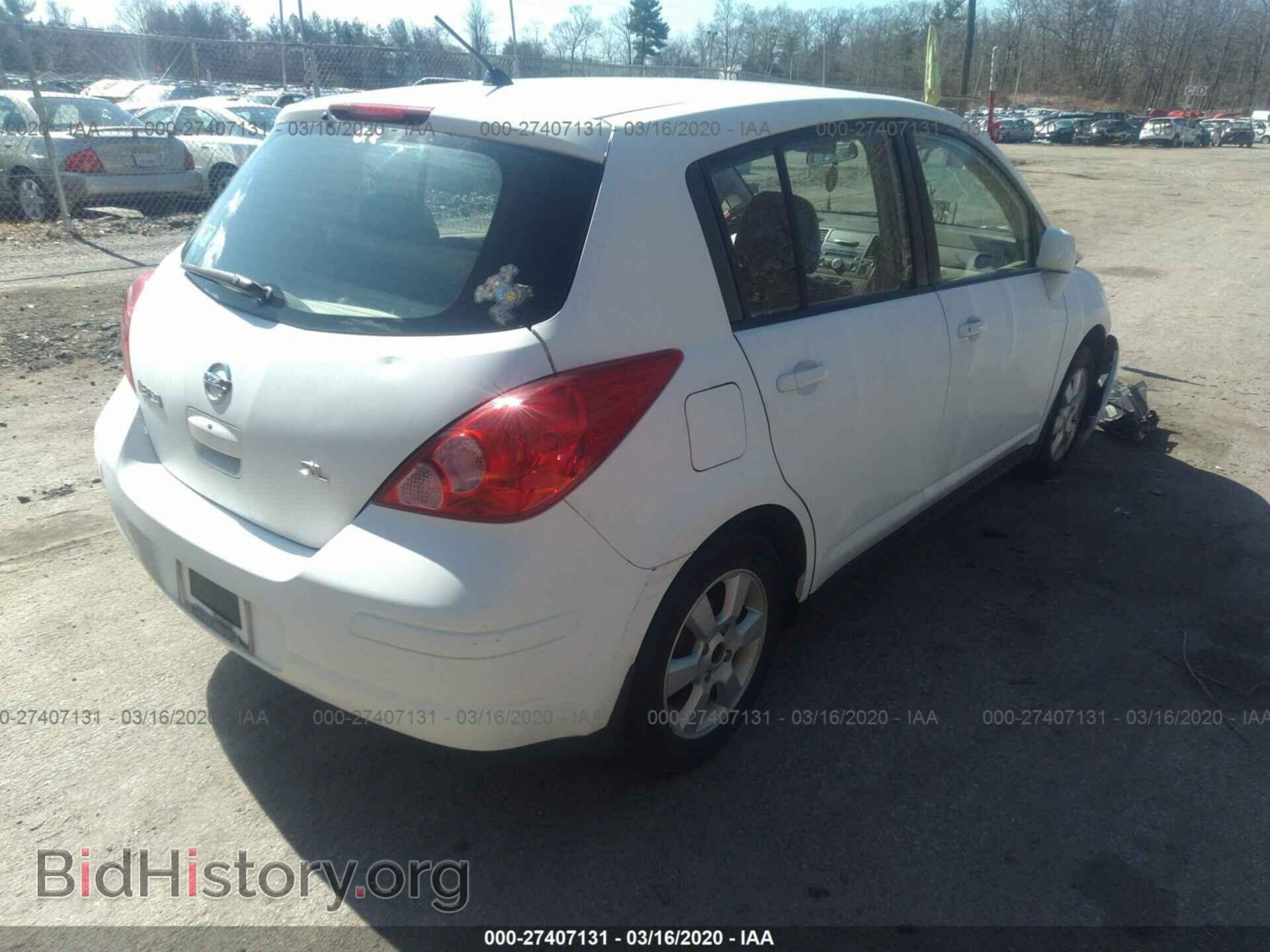 2009 NISSAN VERSA - VIN: 3N1BC13E09L407848 - Фото 4