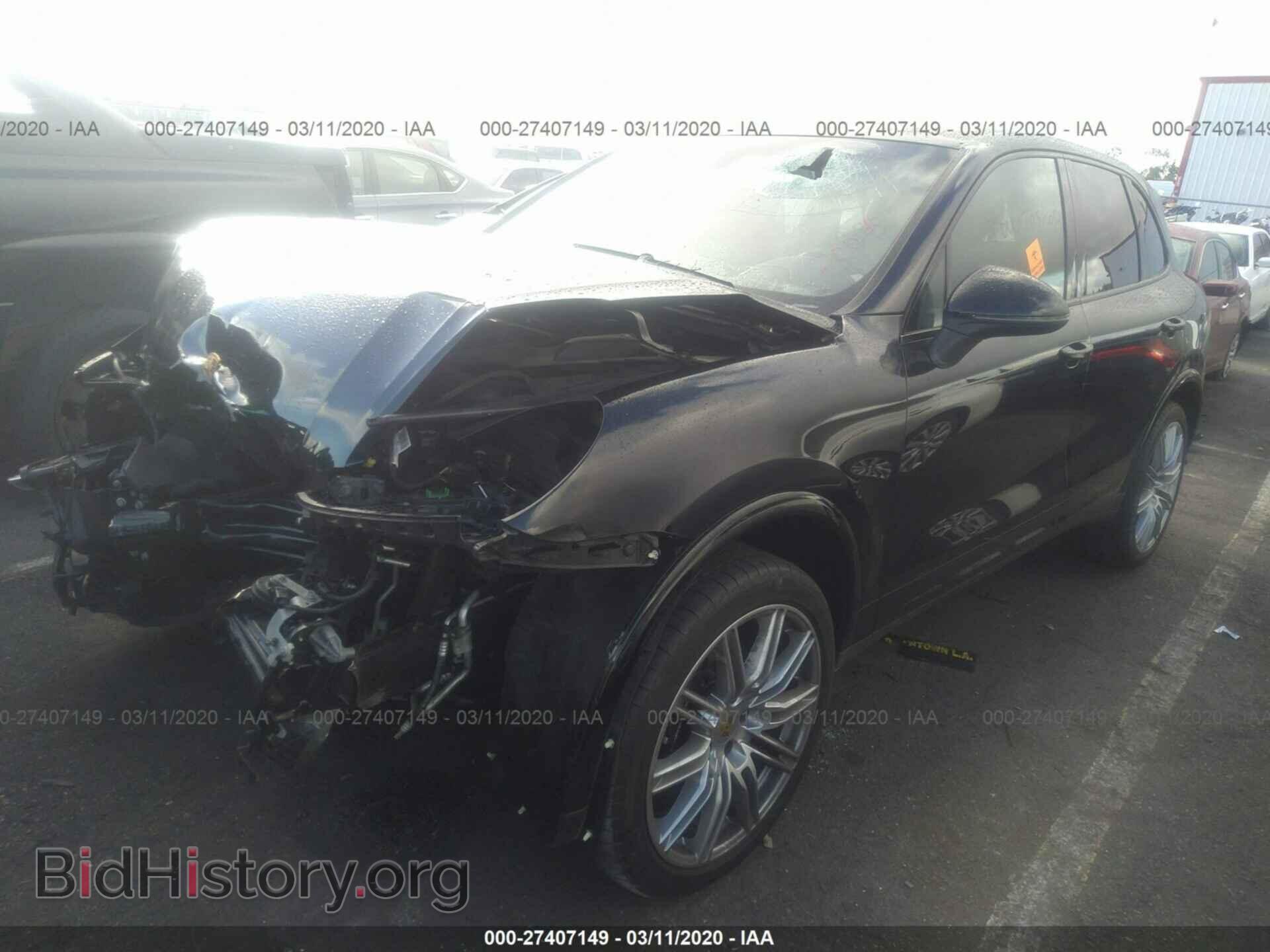 2017 PORSCHE CAYENNE - VIN: WP1AA2A27HKA83809 - Фото 2