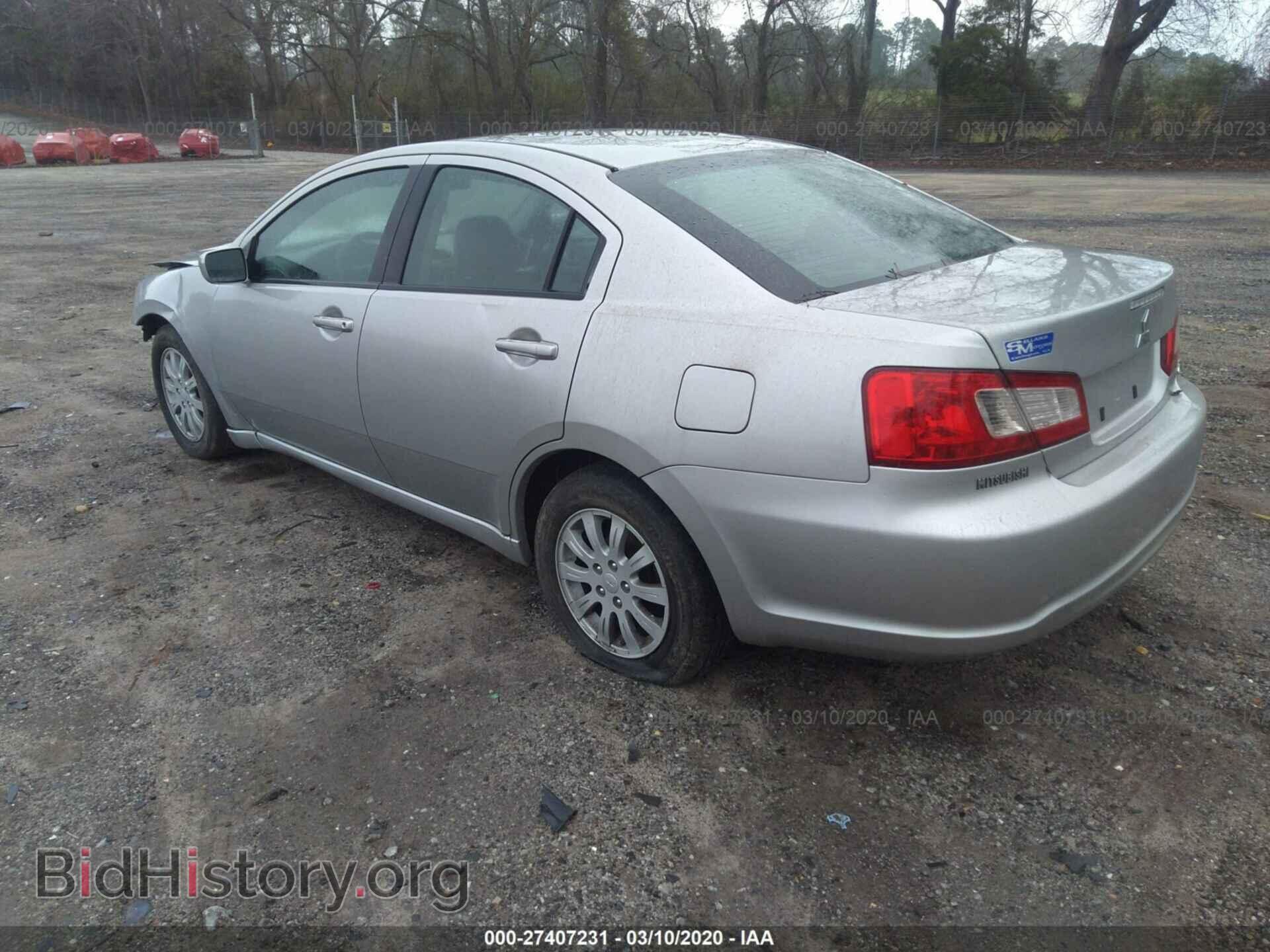 2012 MITSUBISHI GALANT - VIN: 4A32B2FF9CE025204 - Фото 3
