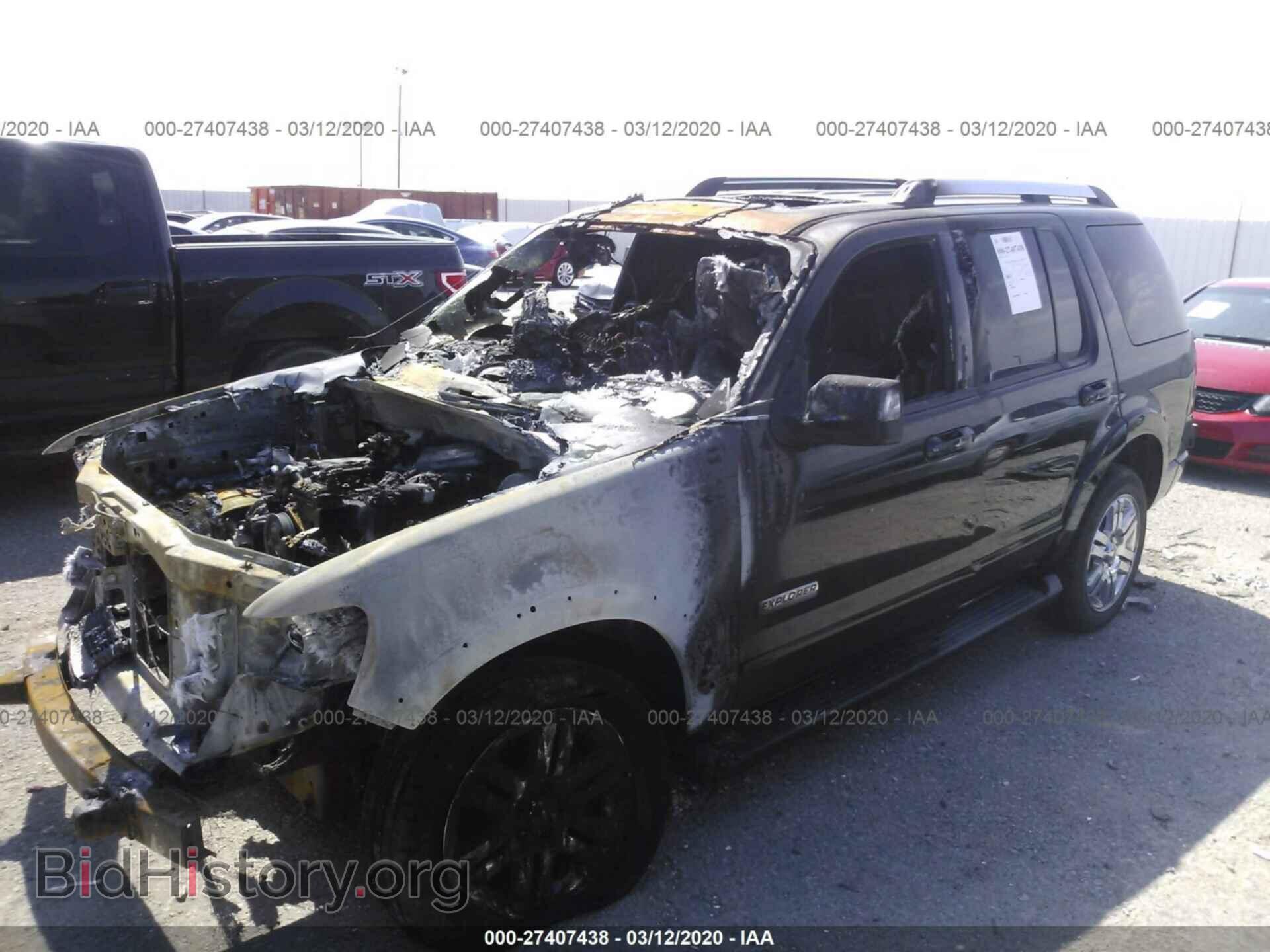 2007 FORD EXPLORER - VIN: 1FMEU65E57UB46183 - Фото 2