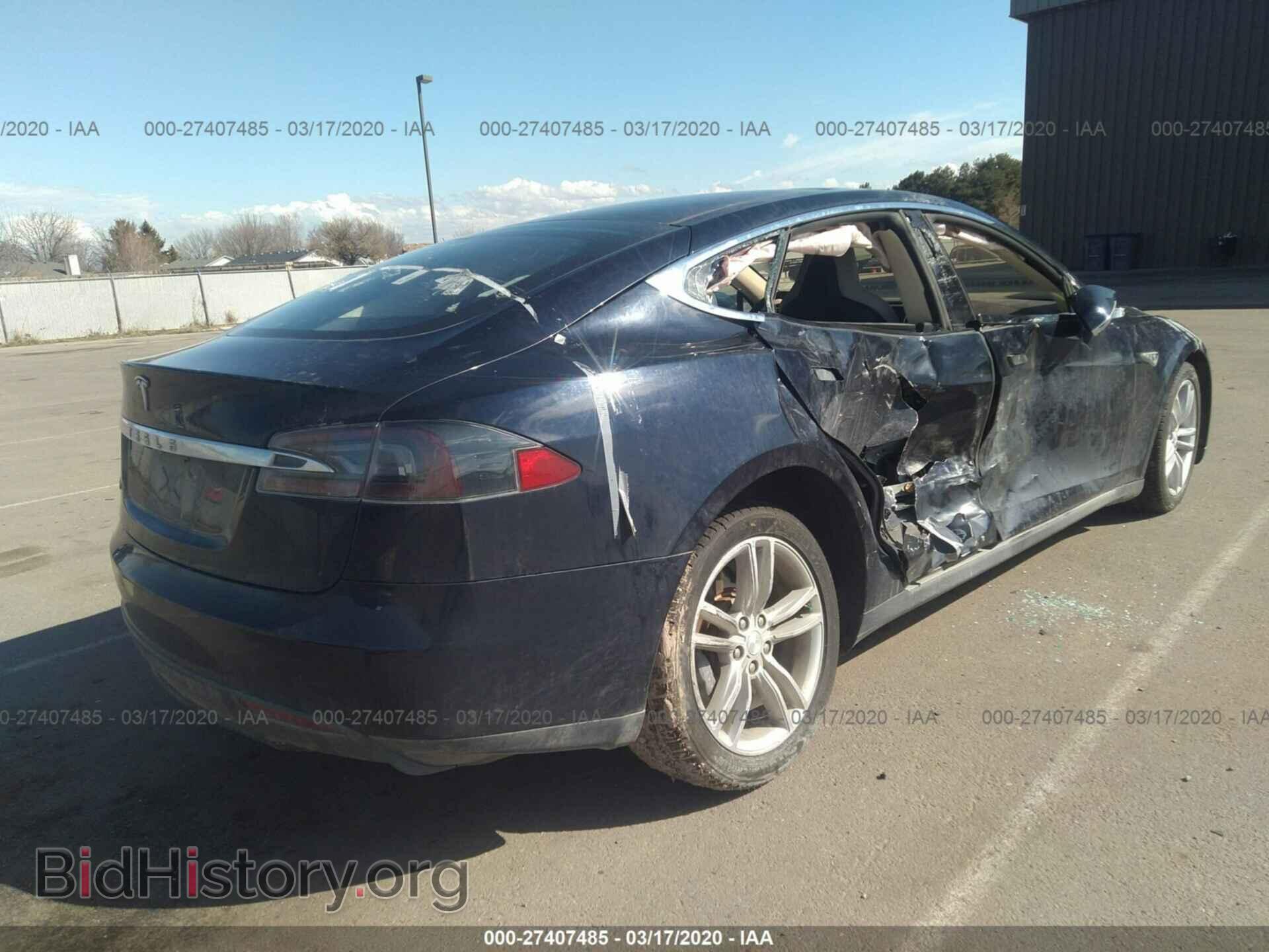 2013 TESLA MODEL S - VIN: 5YJSA1AC5DFP10751 - Фото 4