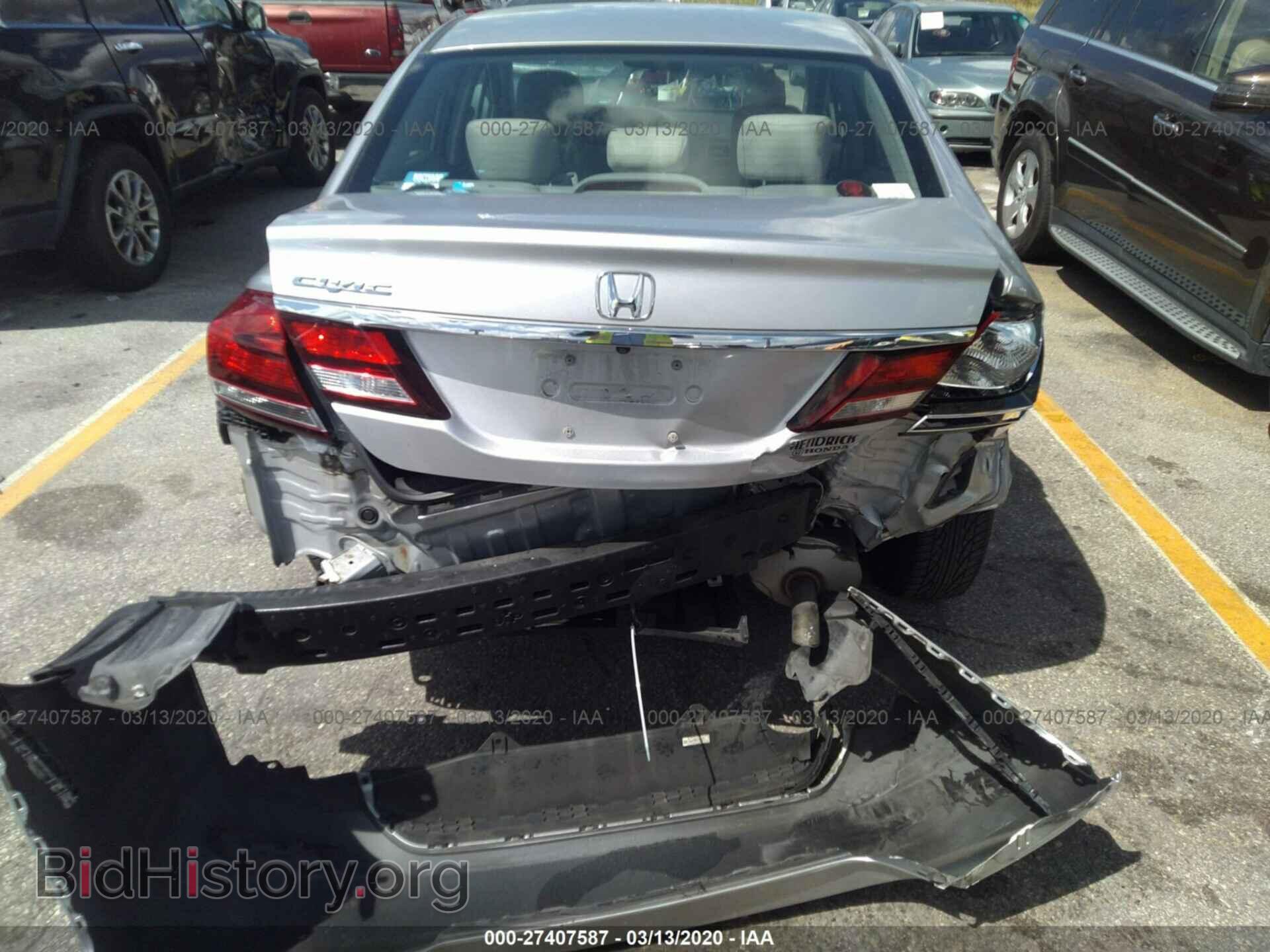 2013 HONDA CIVIC - VIN: 19XFB2F50DE085227 - Фото 6