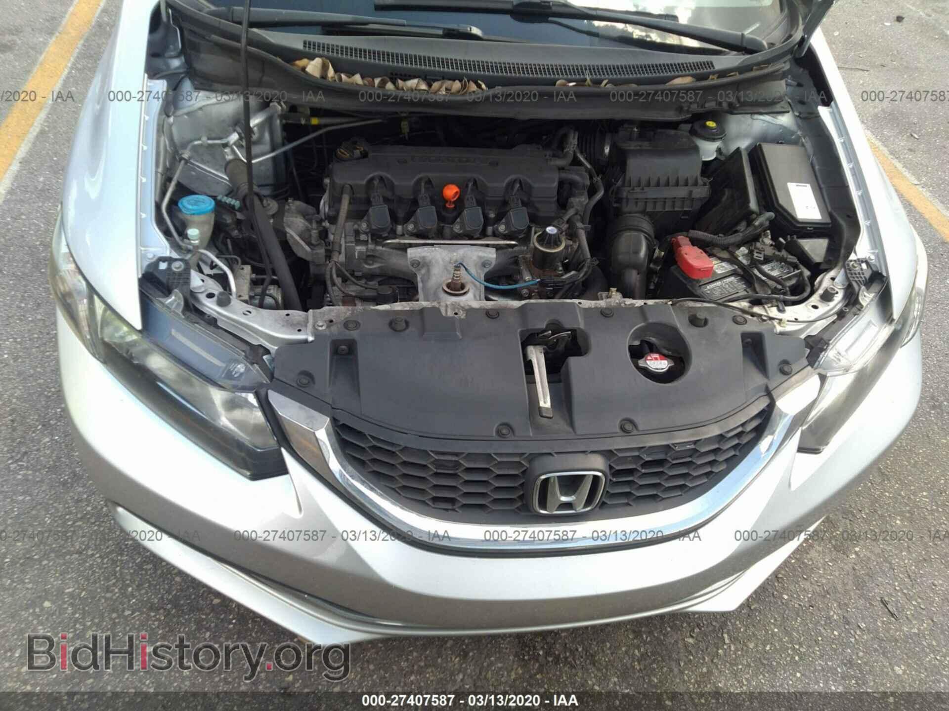 2013 HONDA CIVIC - VIN: 19XFB2F50DE085227 - Фото 10