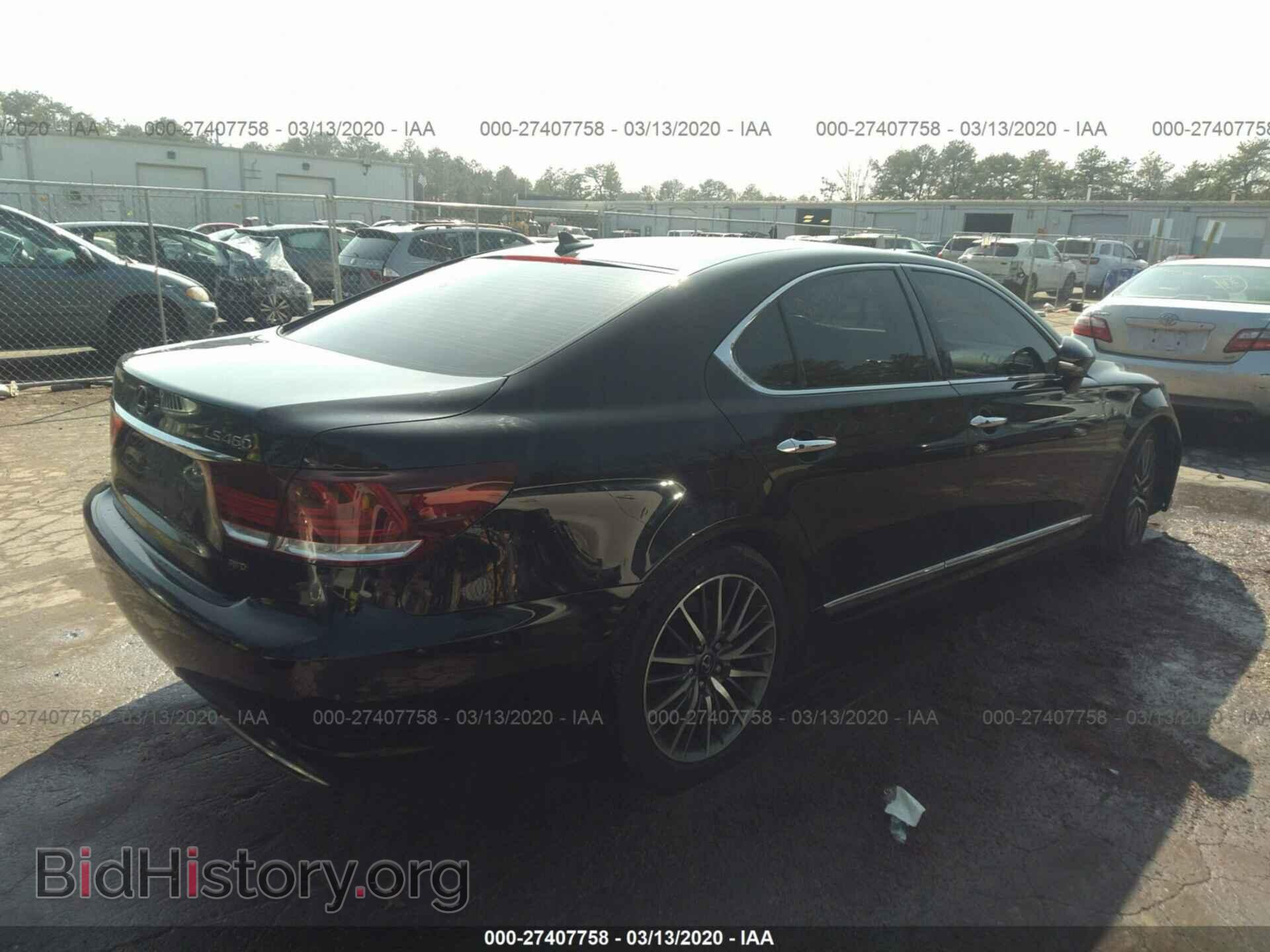 2013 Lexus LS - VIN: JTHCL5EF4D5018104 - Фото 4