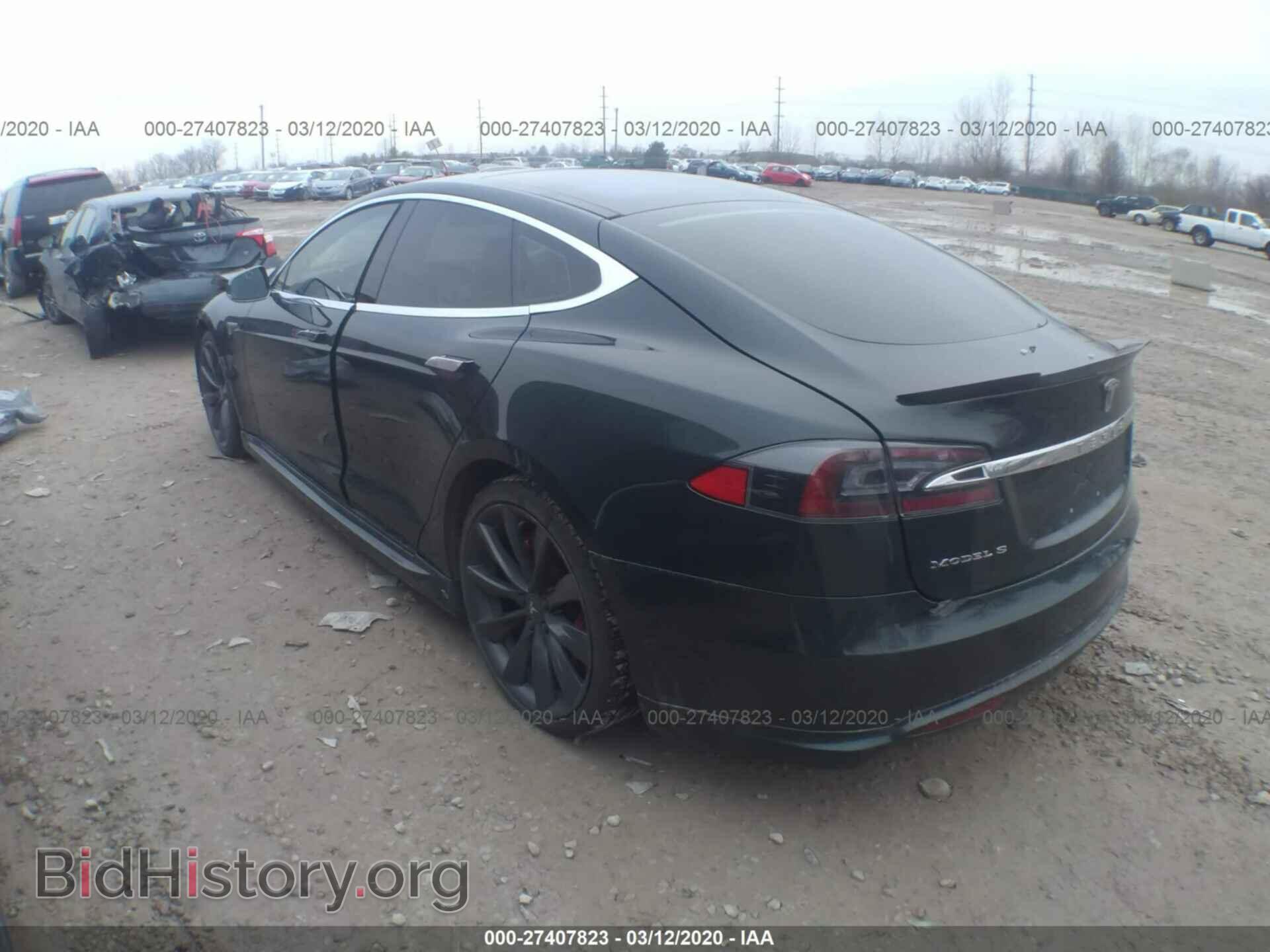 2014 TESLA MODEL S - VIN: 5YJSA1H11EFP32476 - Фото 3