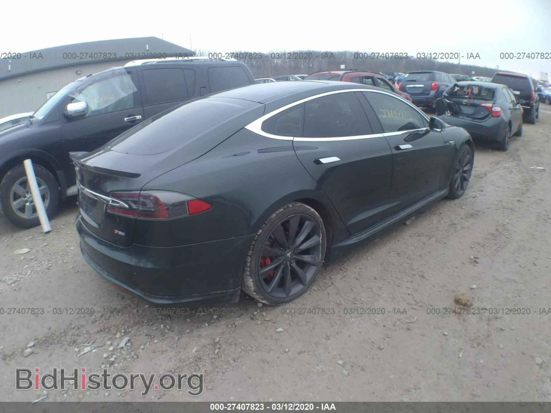 2014 TESLA MODEL S - VIN: 5YJSA1H11EFP32476 - Фото 4