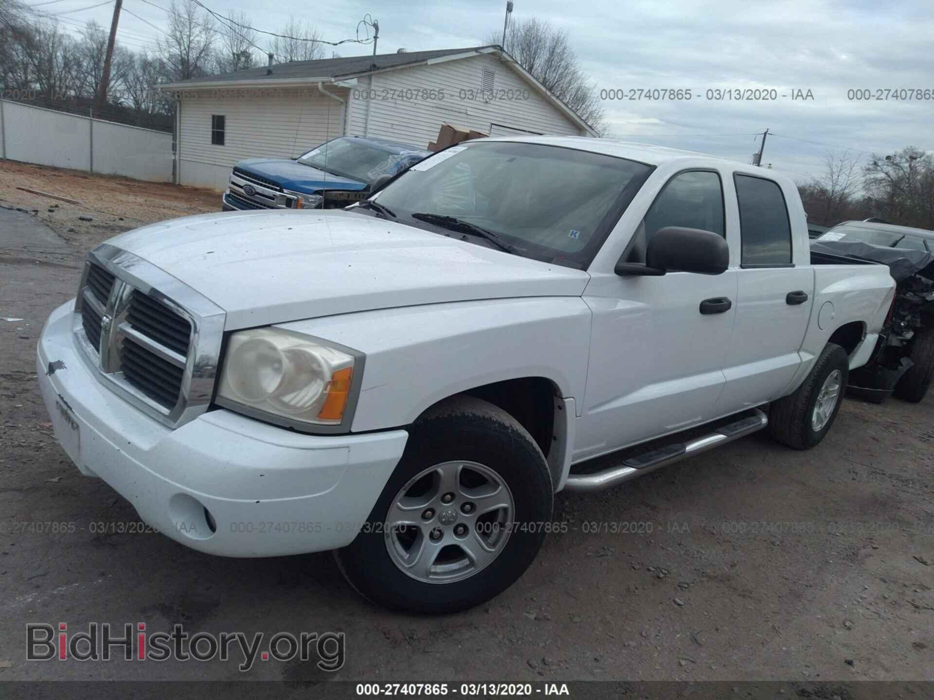 2006 DODGE DAKOTA - VIN: 1D7HE48N96S588270 - Фото 2
