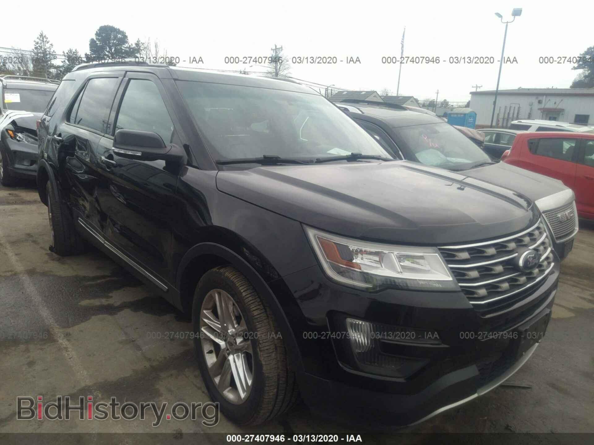 Фотография 1FM5K8D87GGB30675 - FORD EXPLORER 2016
